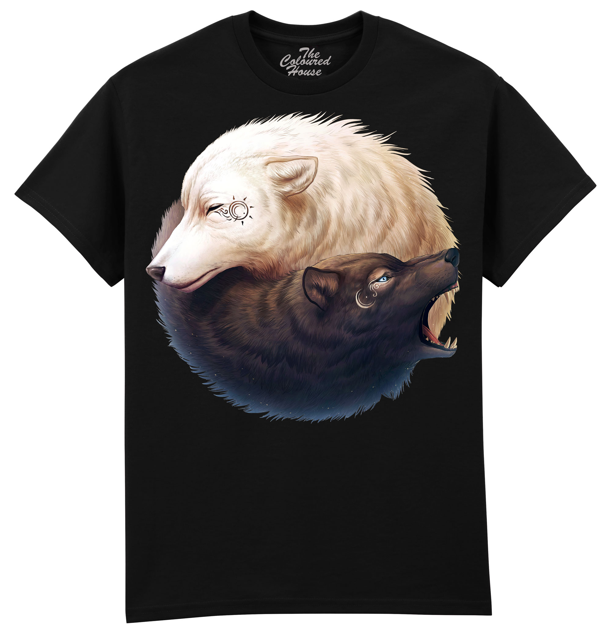 Yin And Yang Wolves