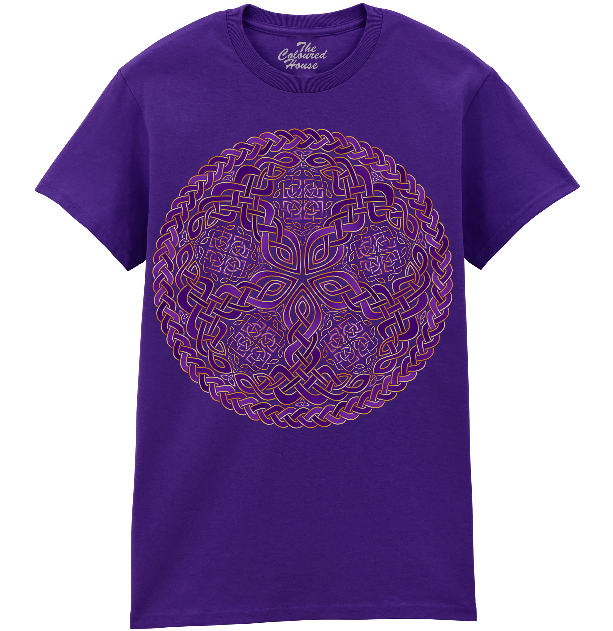 Purple And Gold Knot