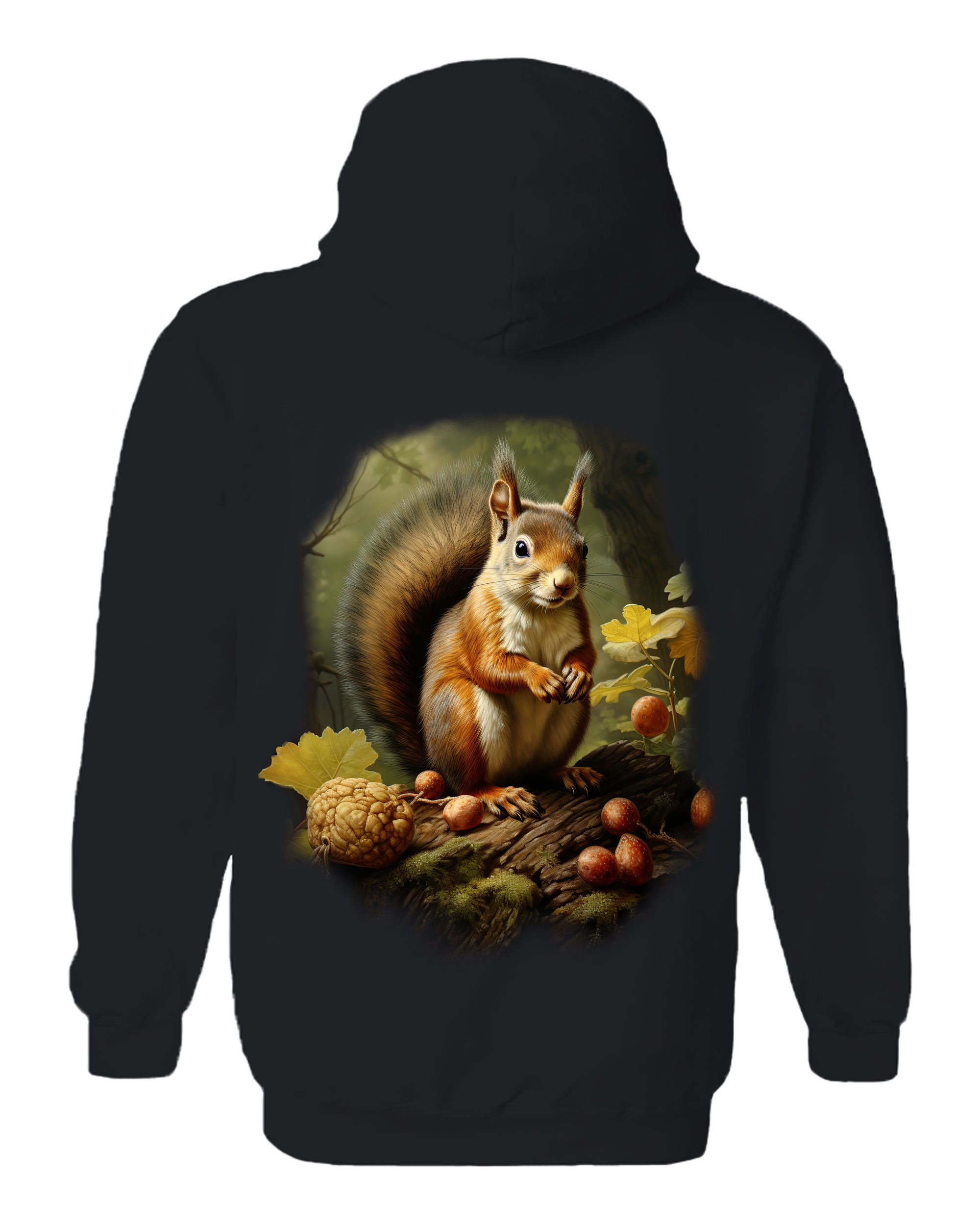 Squirrel In The Woods Hoodie