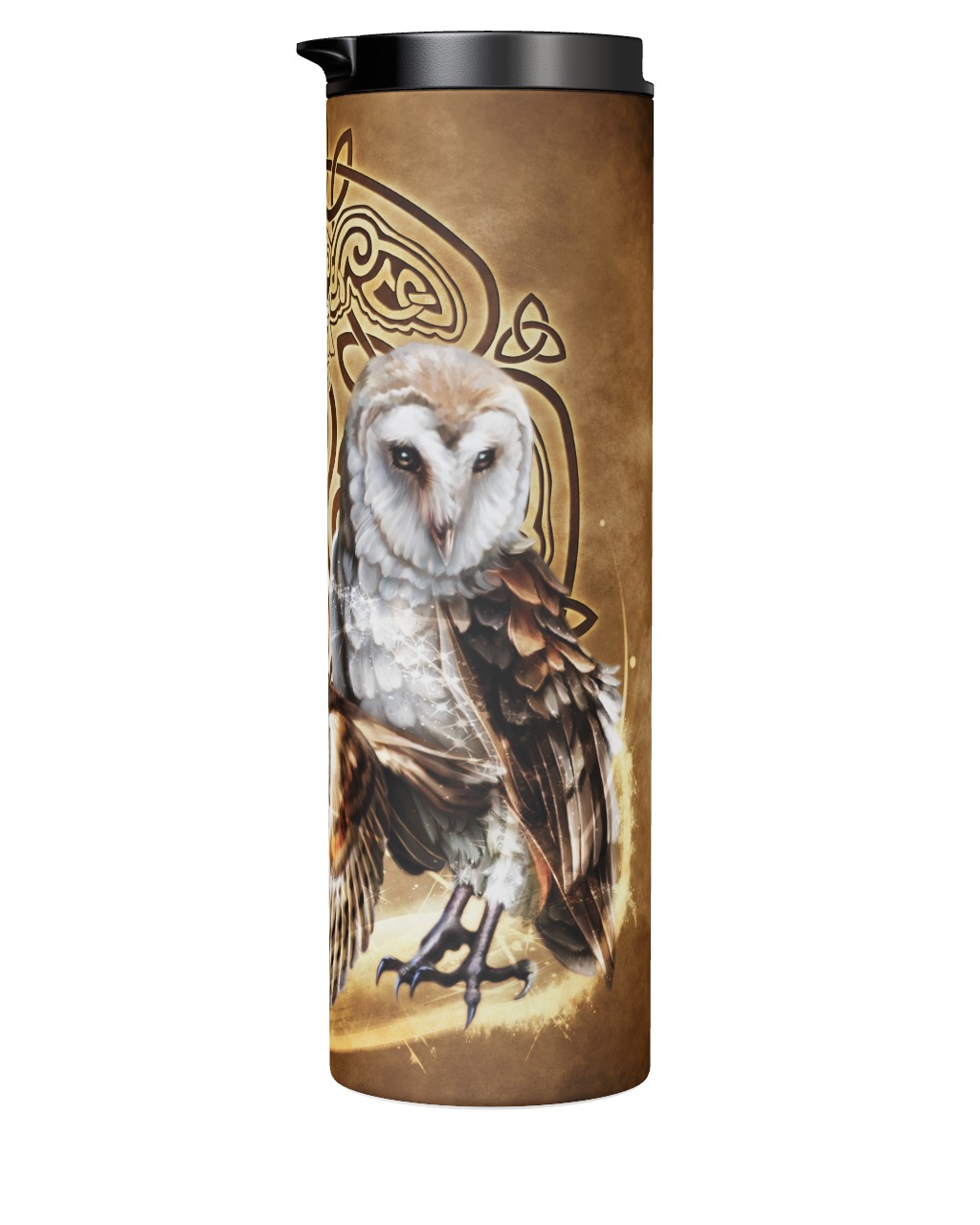 Celtic Owl Tumbler