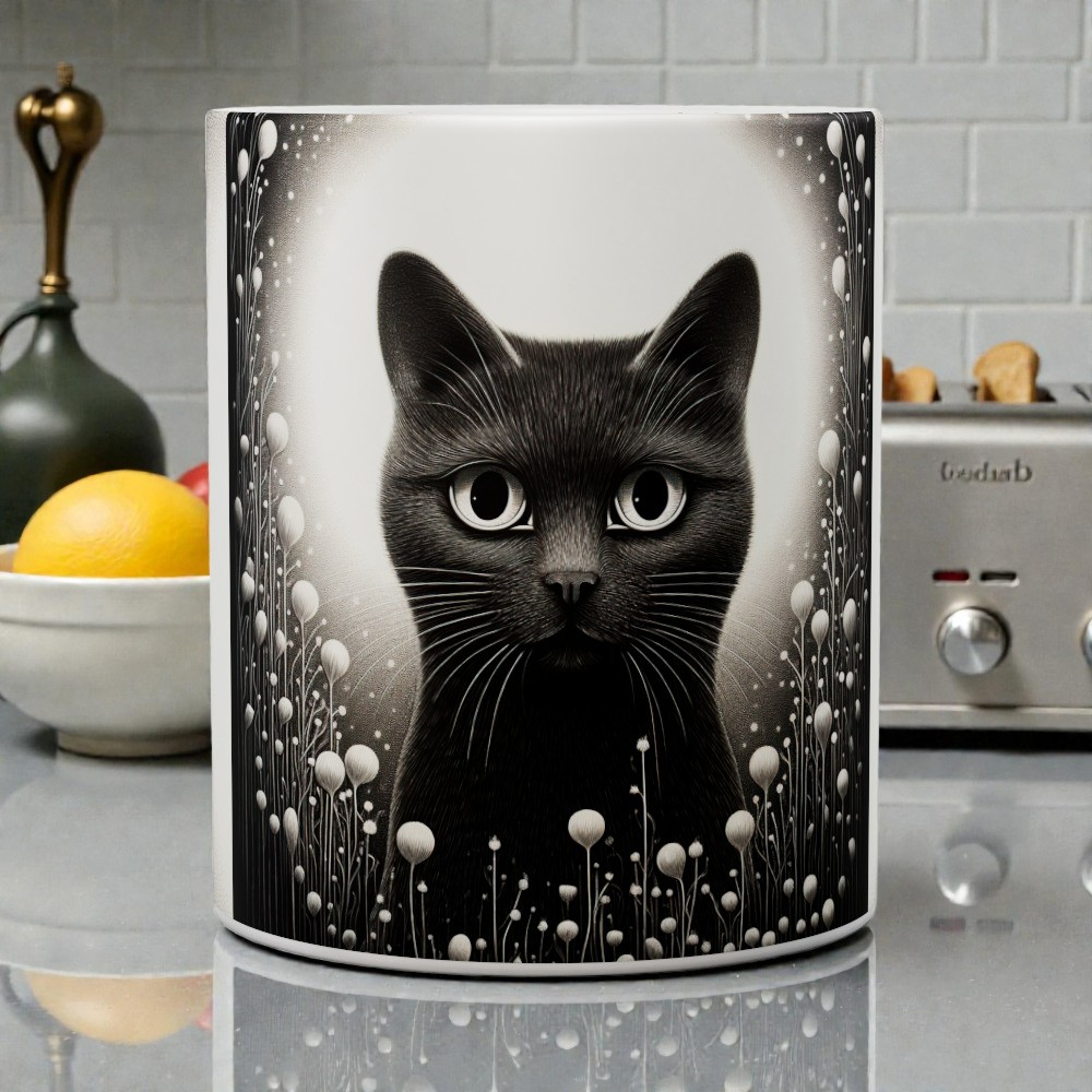 Black Cat Mug