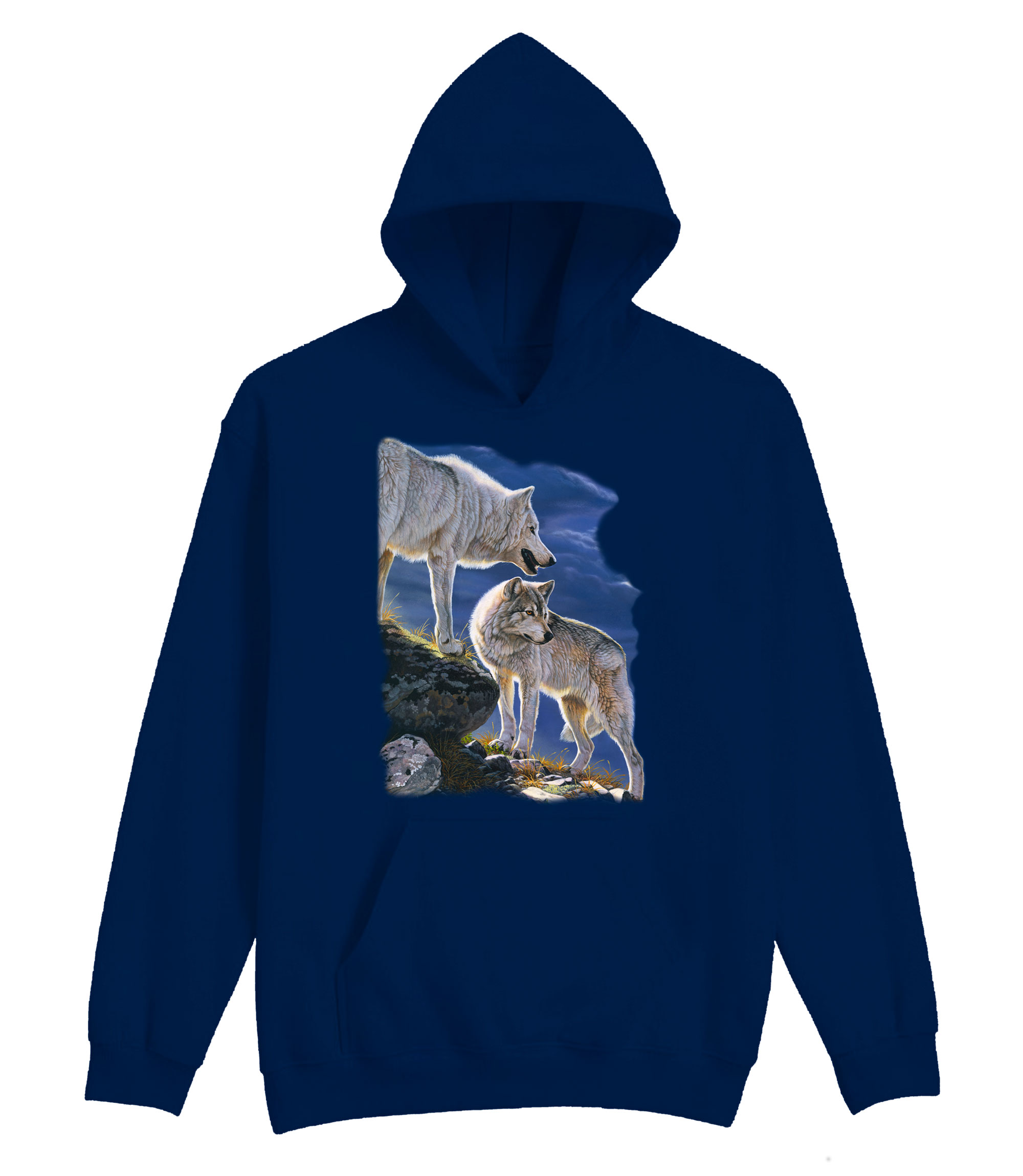 Tundra Wolf Hoodie