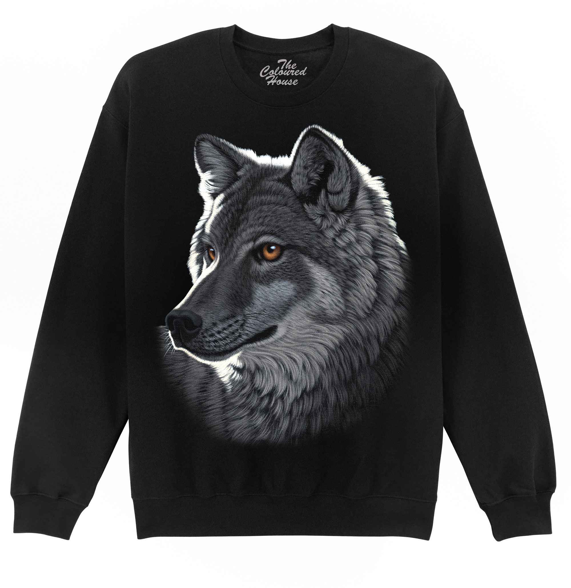 Night Wolf Sweater