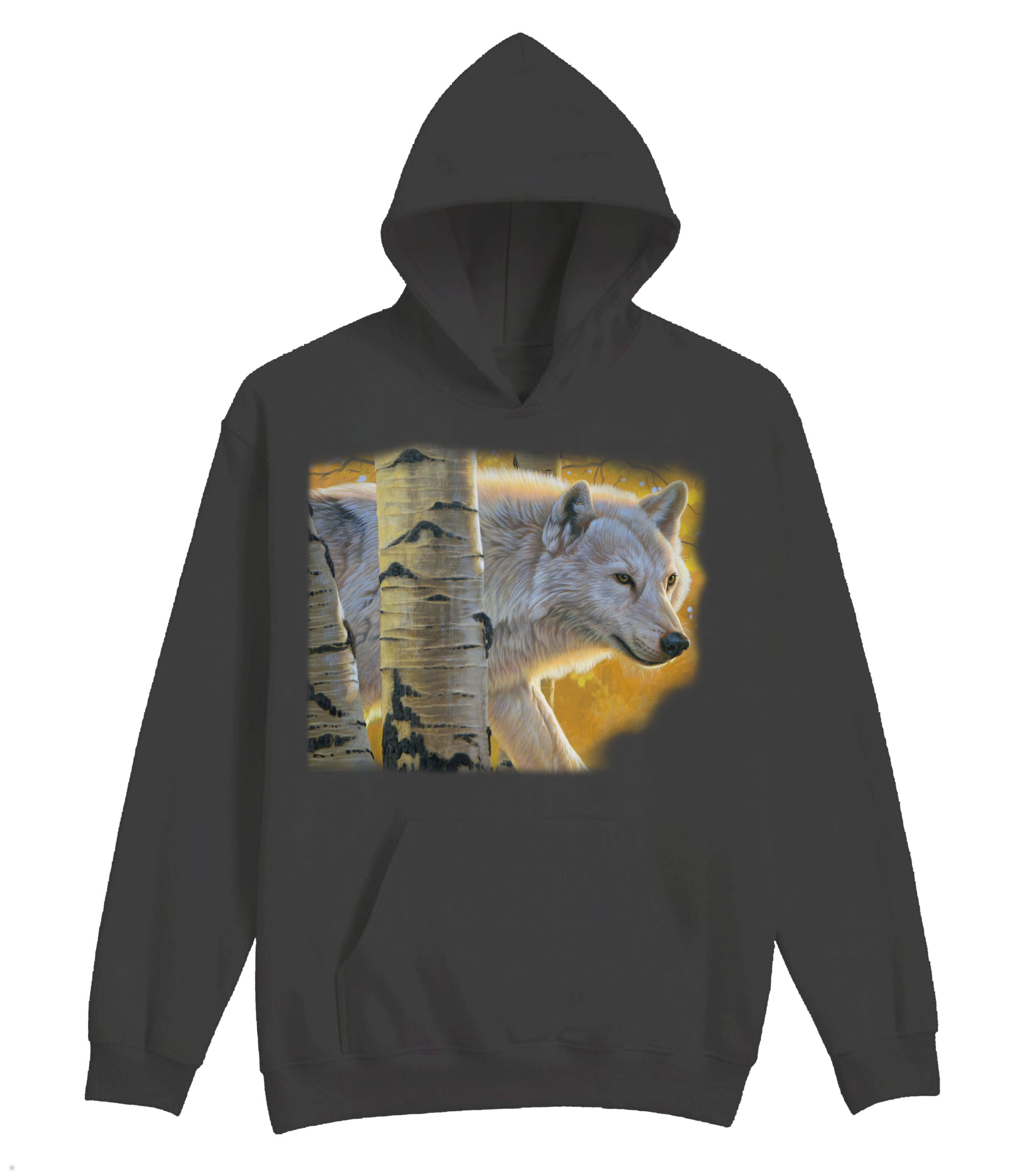 Aspen Wolf Hoodie