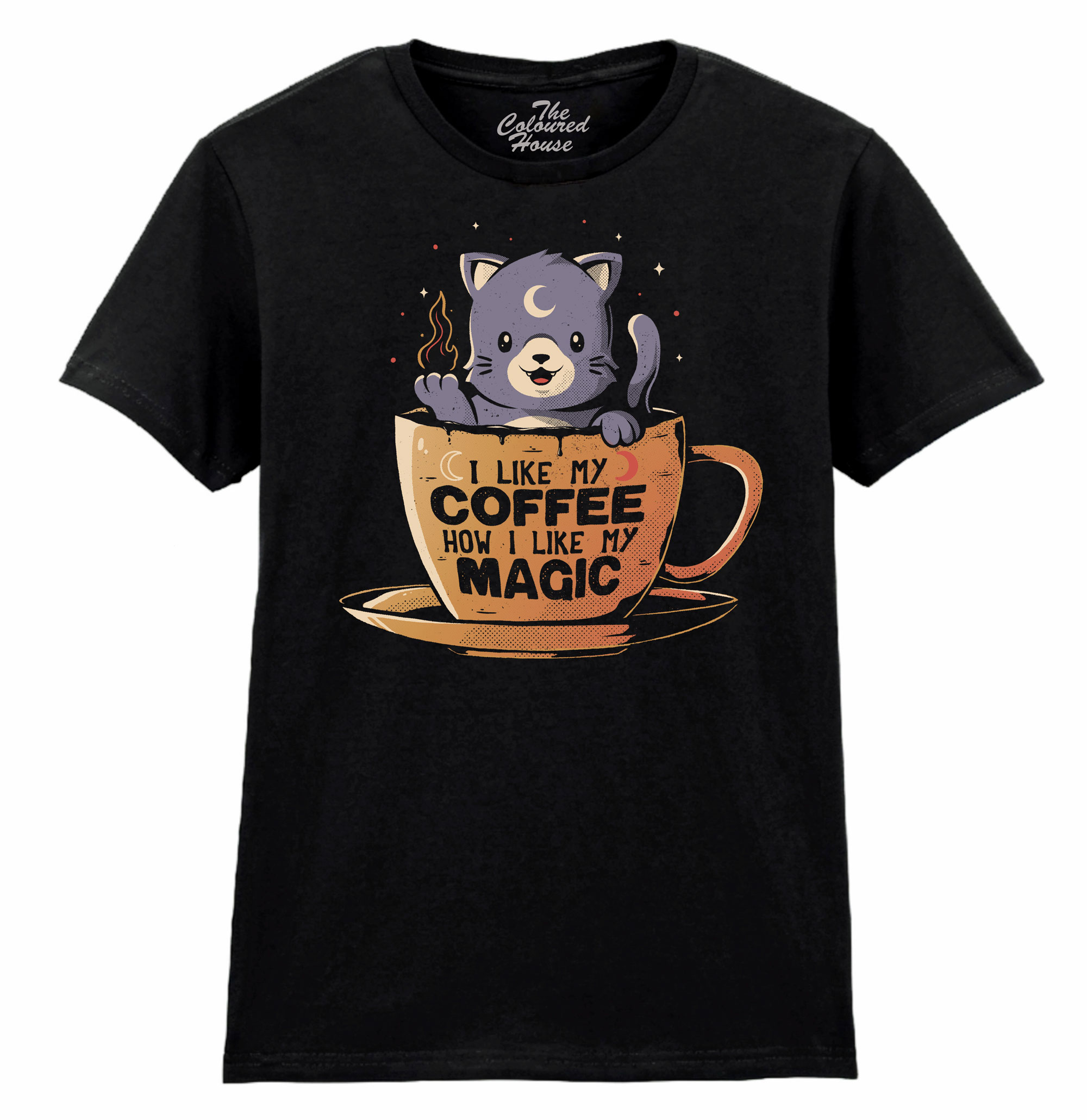 Black Coffee Shein Ladies T-shirt