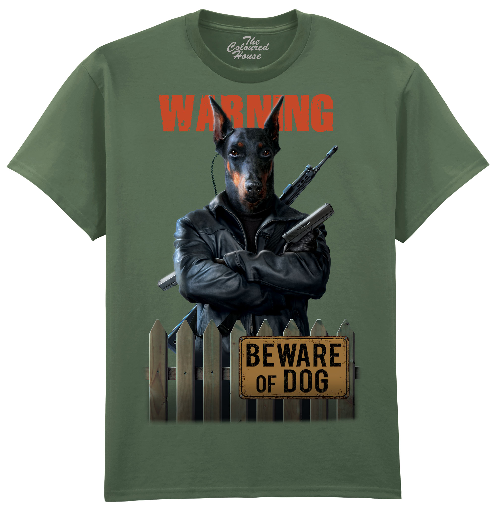 Beware Of Dog - Dobermann