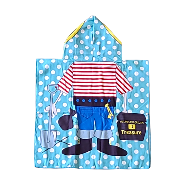 Pirate Strandponcho KIDS