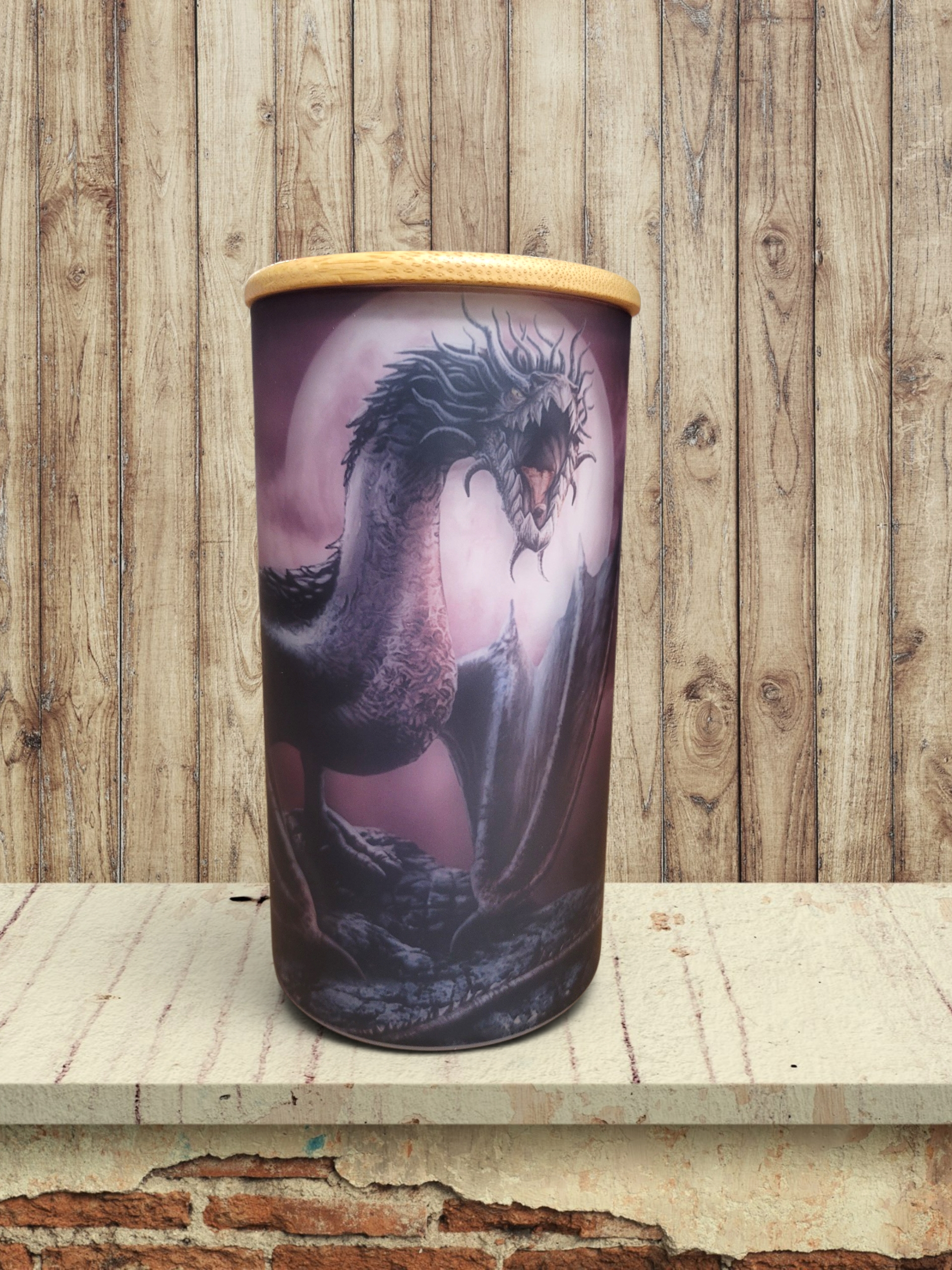 Darius Dragon - Storage Jar 25Oz