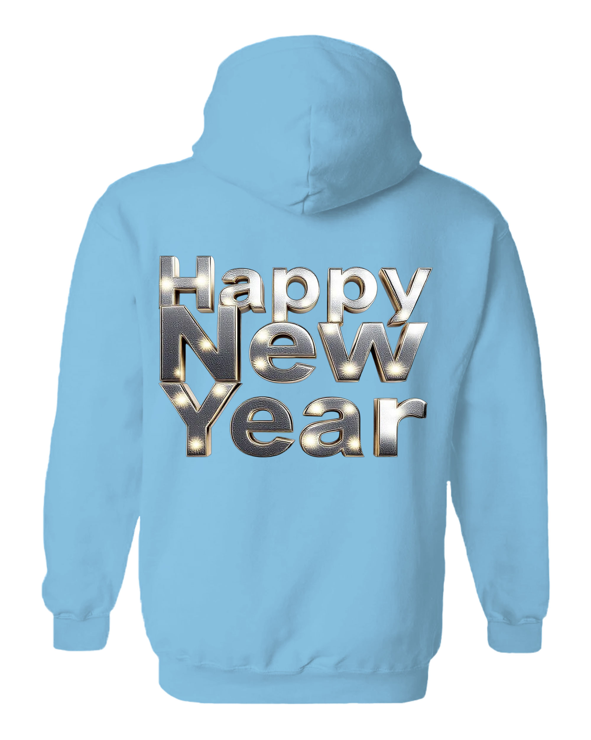 Happy New Year - Silver Hoodie