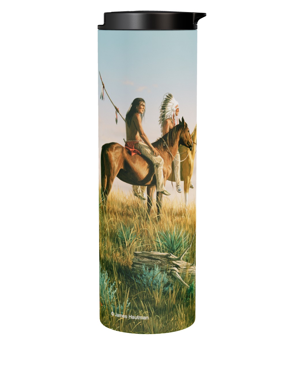 Three Native Americans Tumbler