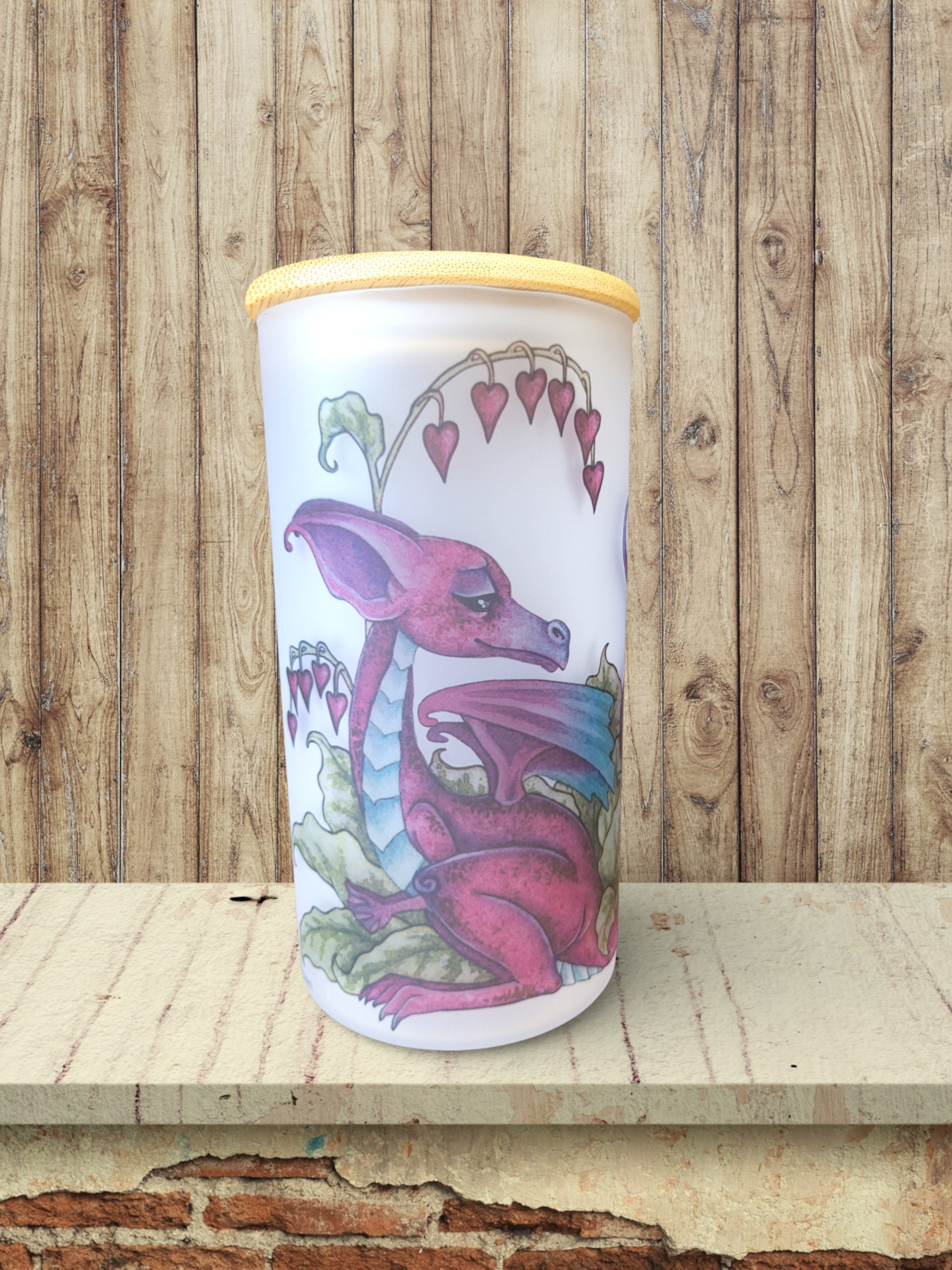 Love Dragons - Storage Jar 25Oz