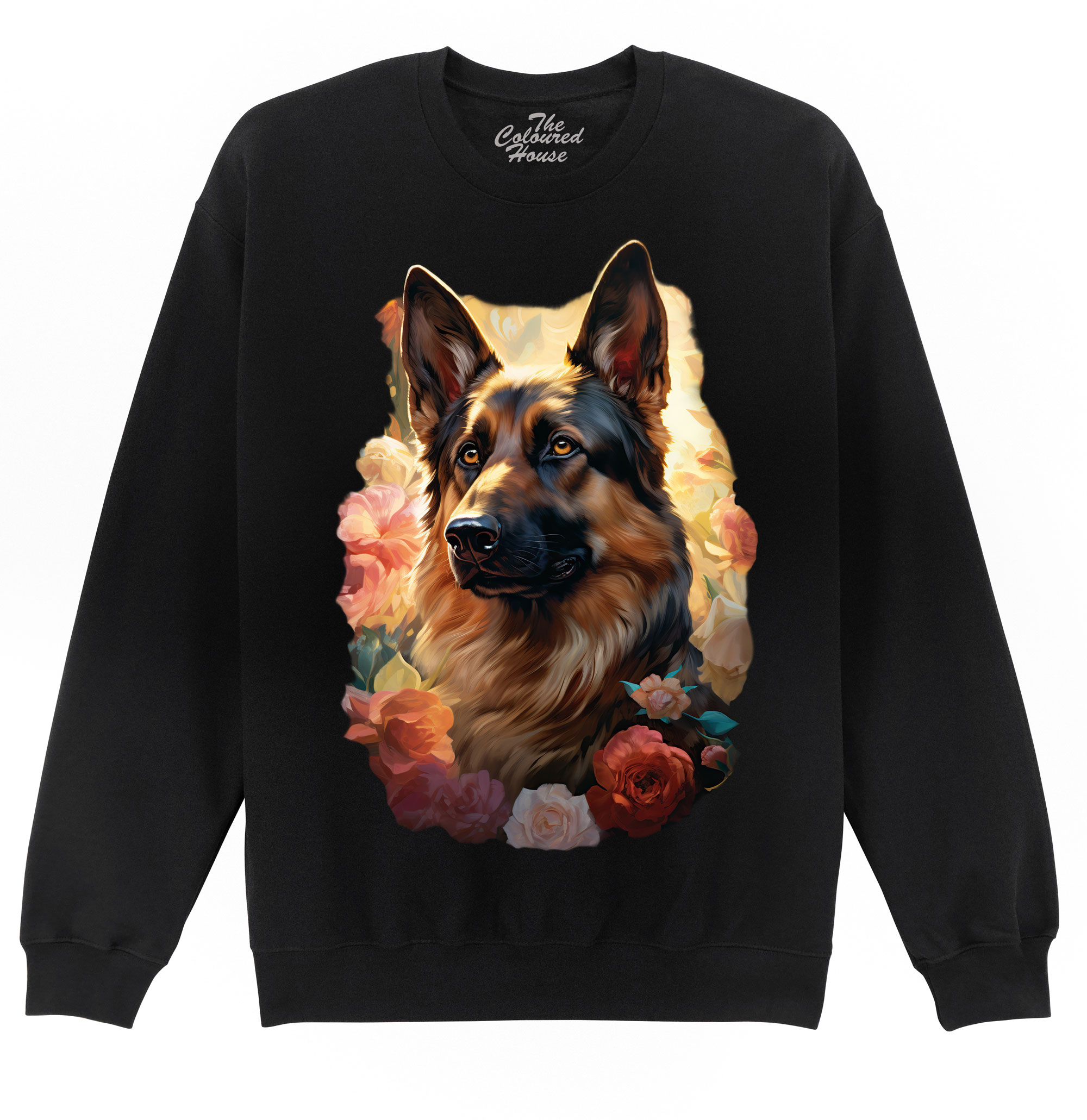 German Shepherd Portrait Sweater