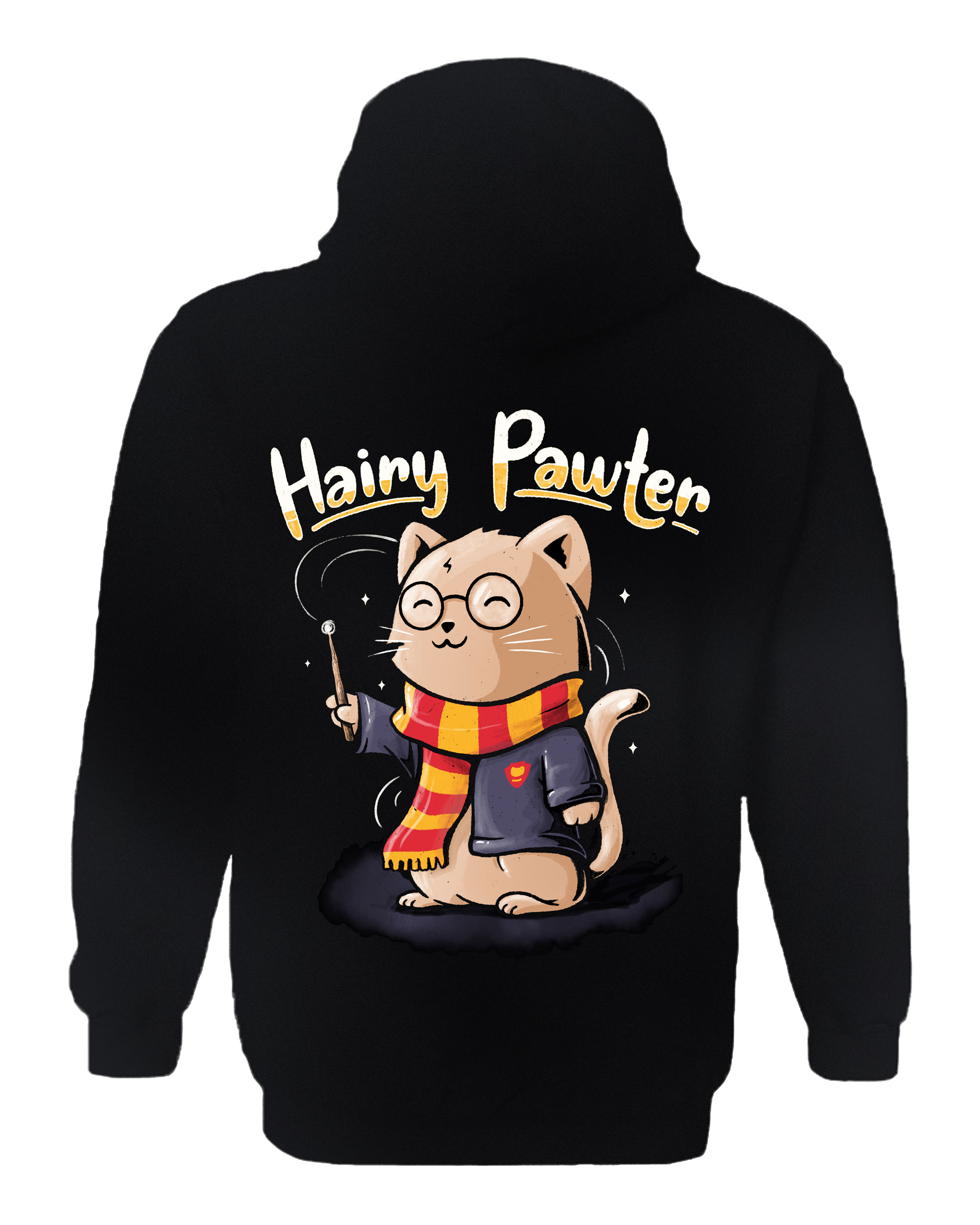 Hairy Pawter Cat Hoodie