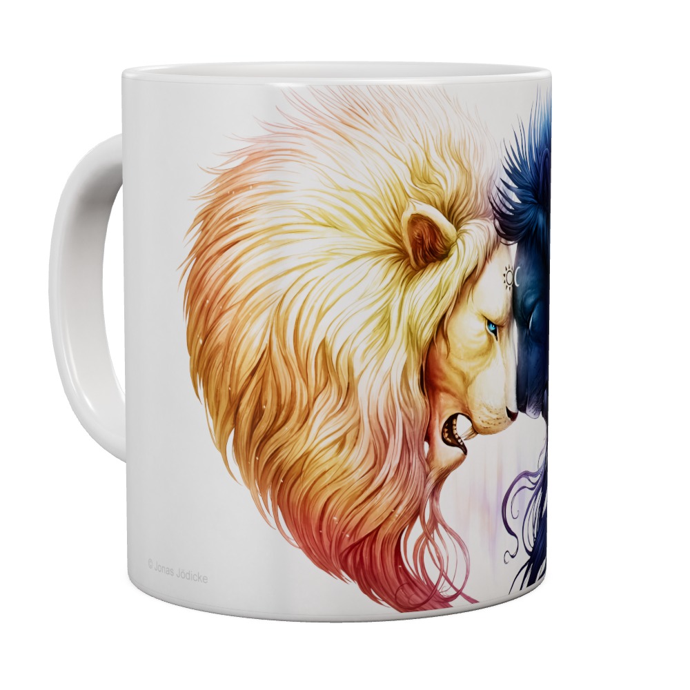 Day And Night - Lion Mug