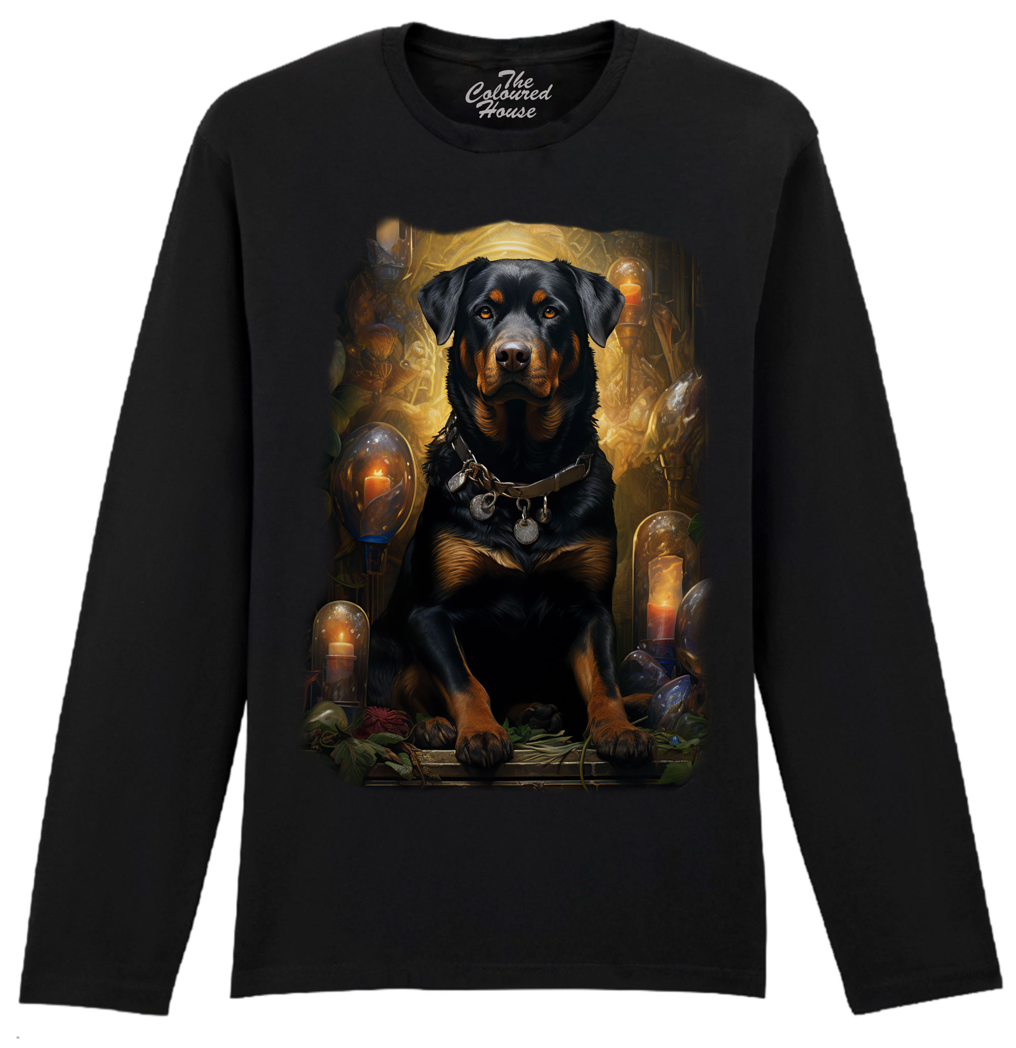 Rottweiler Portrait Longsleeve