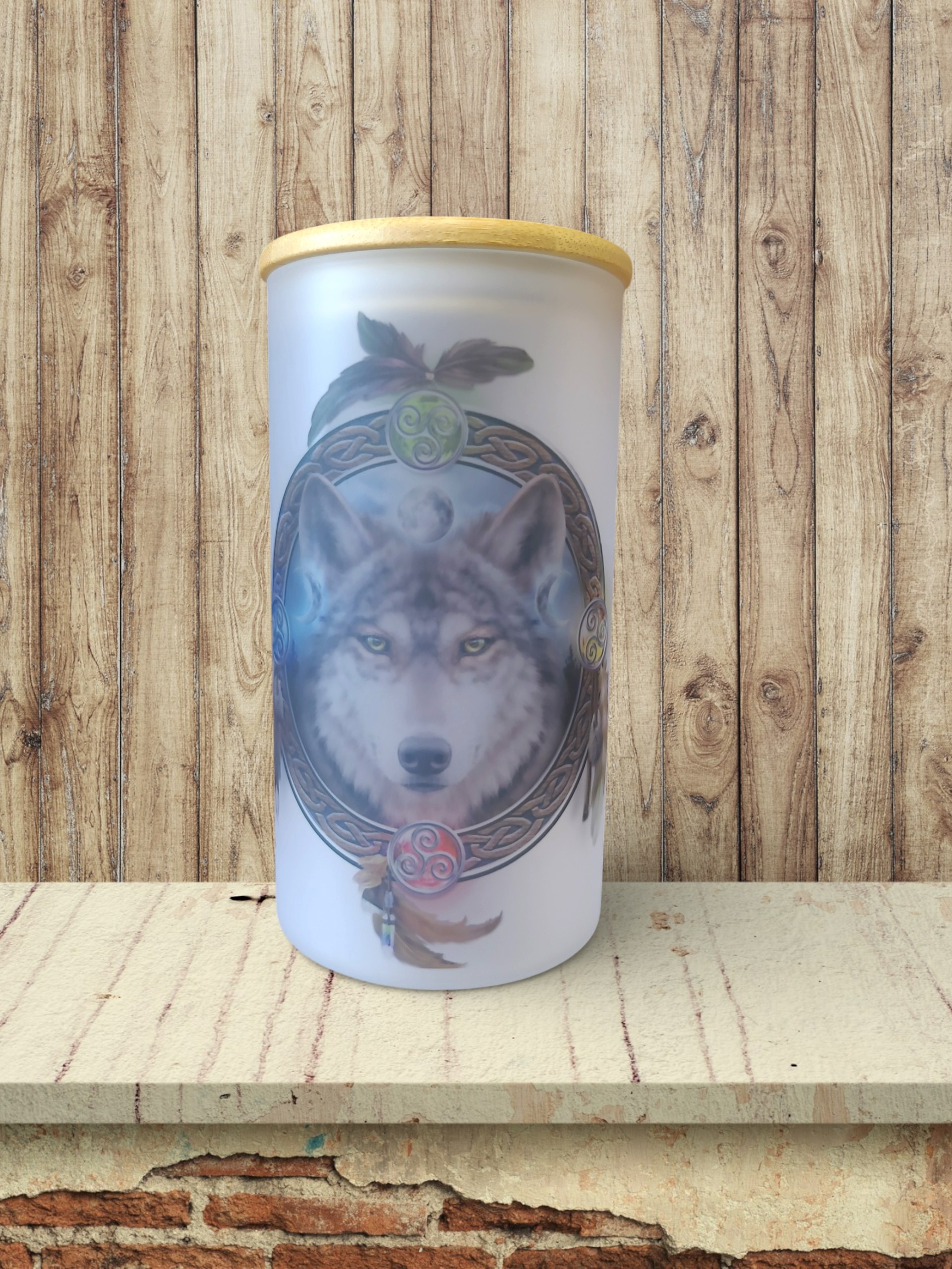 Wolf Guide - Storage Jar 25Oz