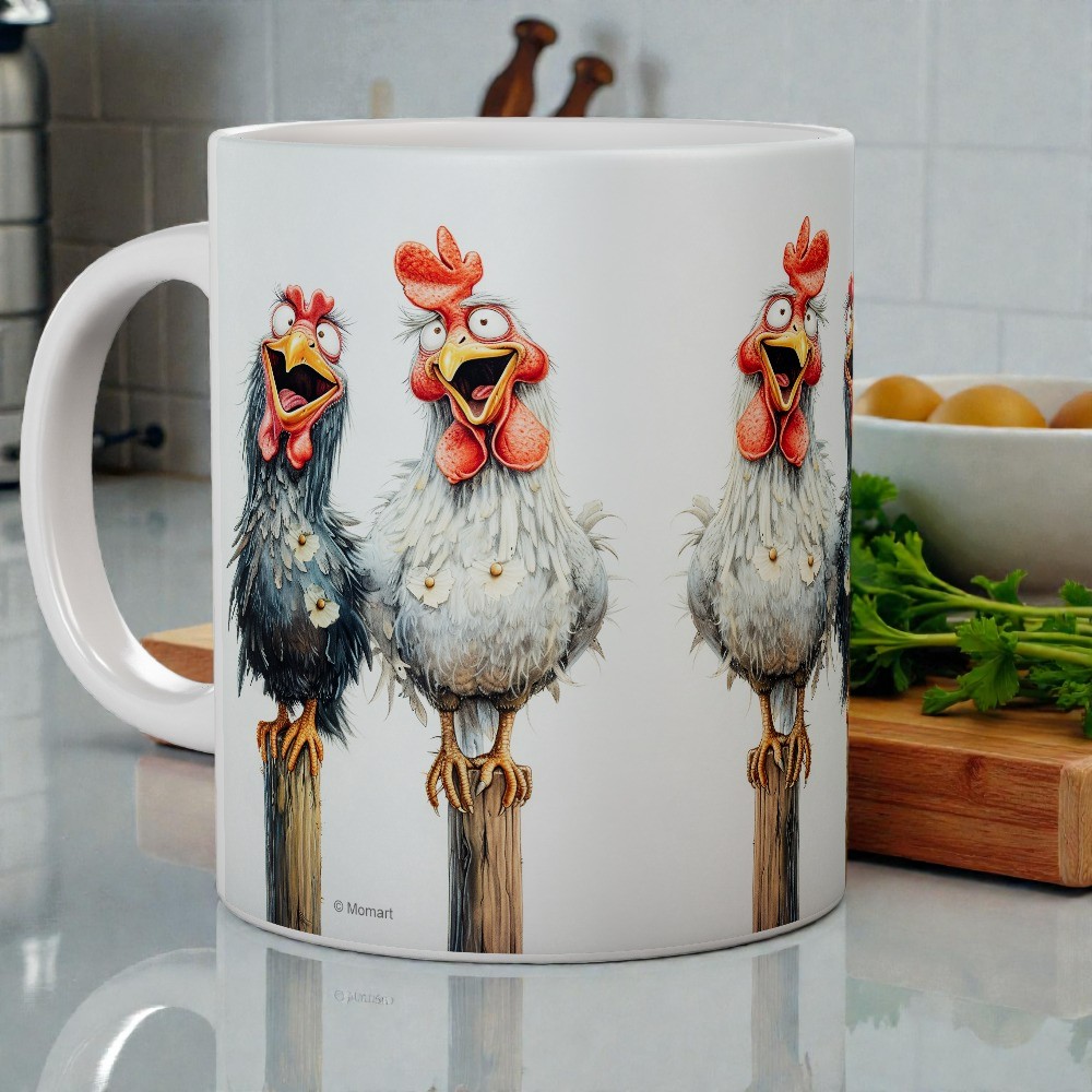 Friendly Chickens Mug