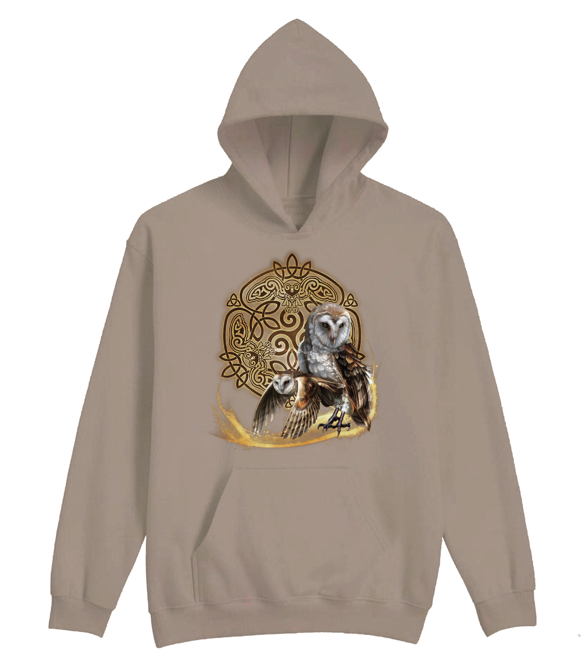 Celtic Owl Hoodie