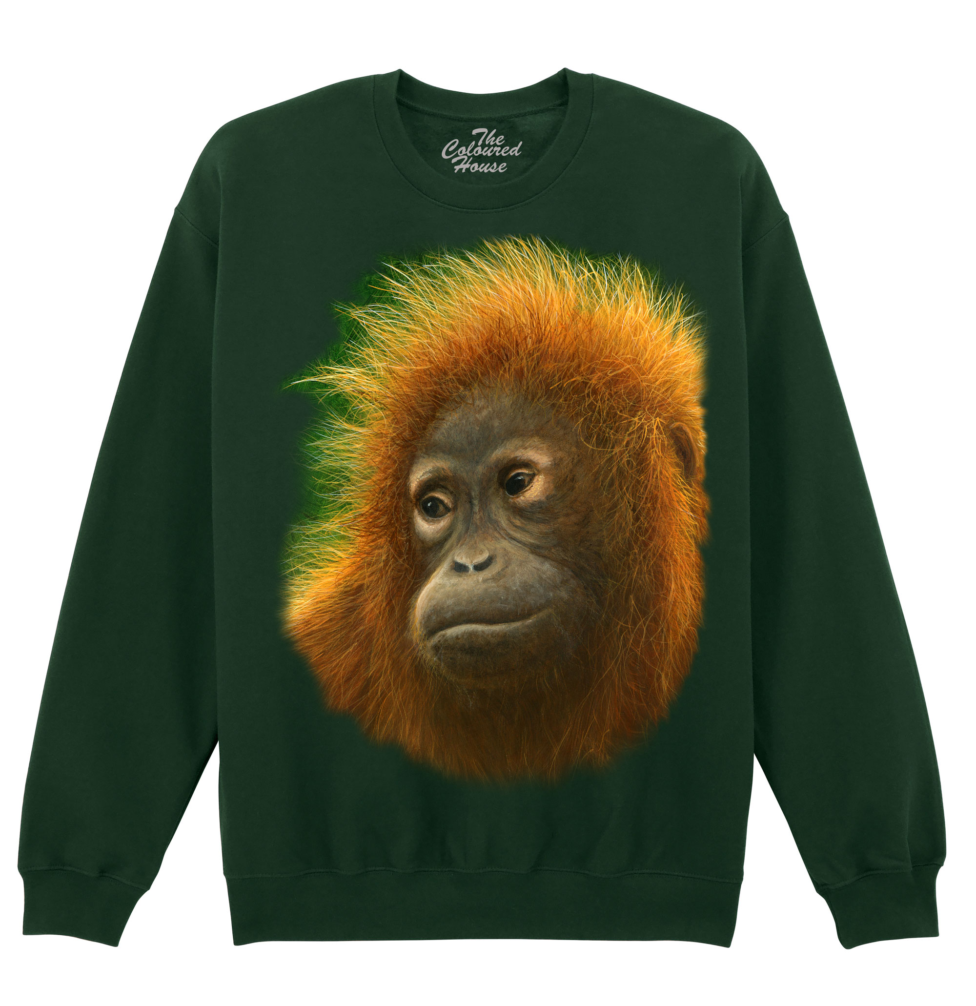 Fluffy Orangutan Sweater