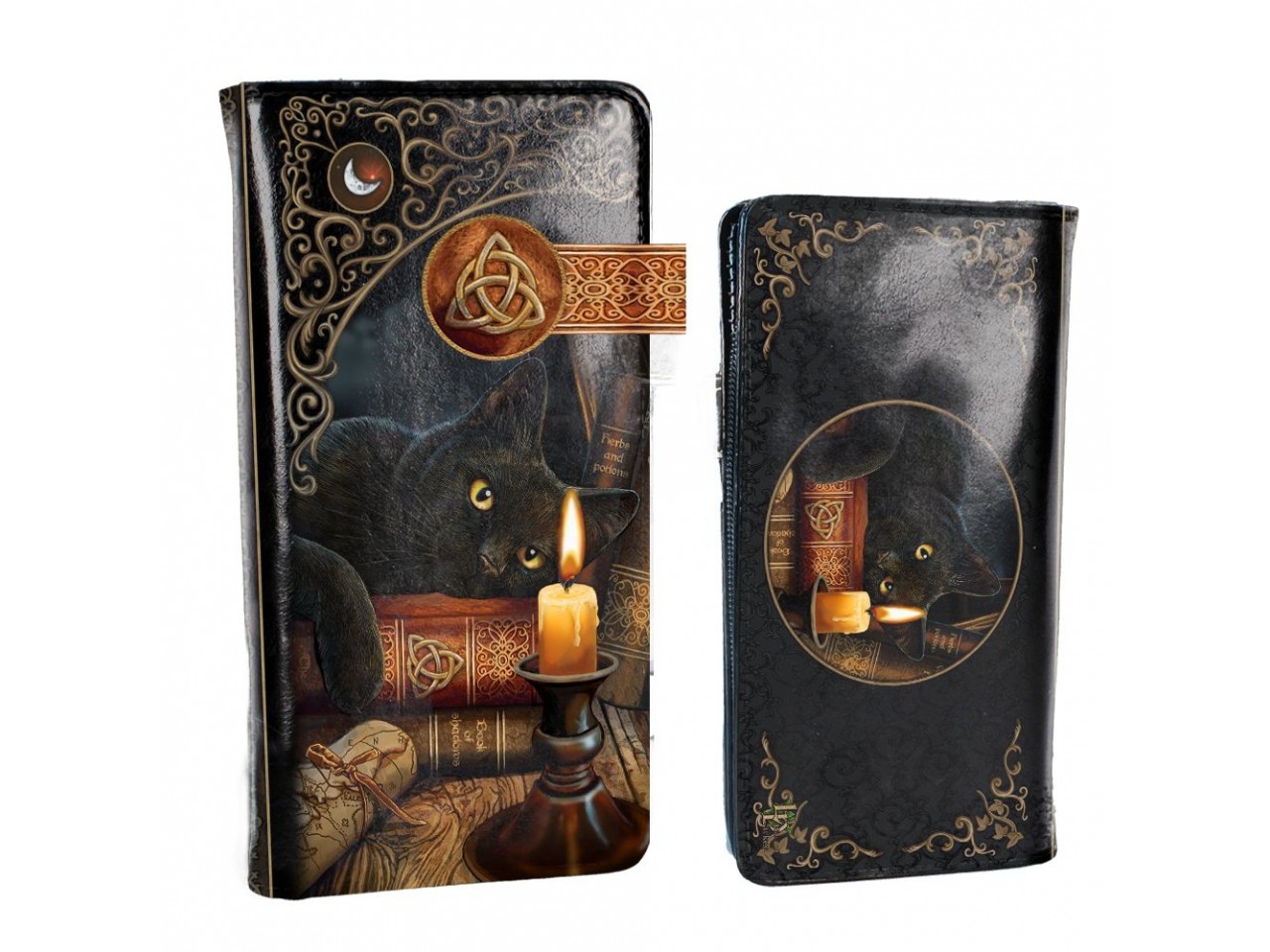 b3939k8 The Witching Hour Embossed Bourse 18,5 cm