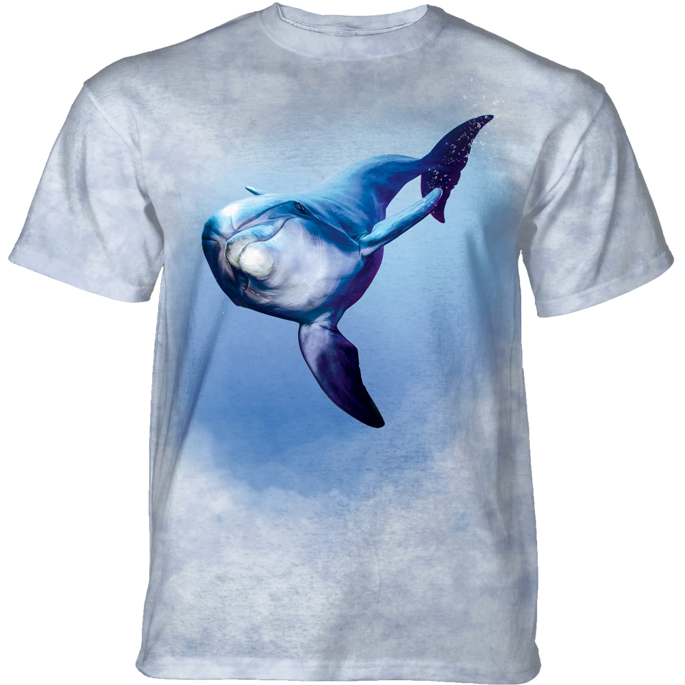 Curious Dolphin Blue