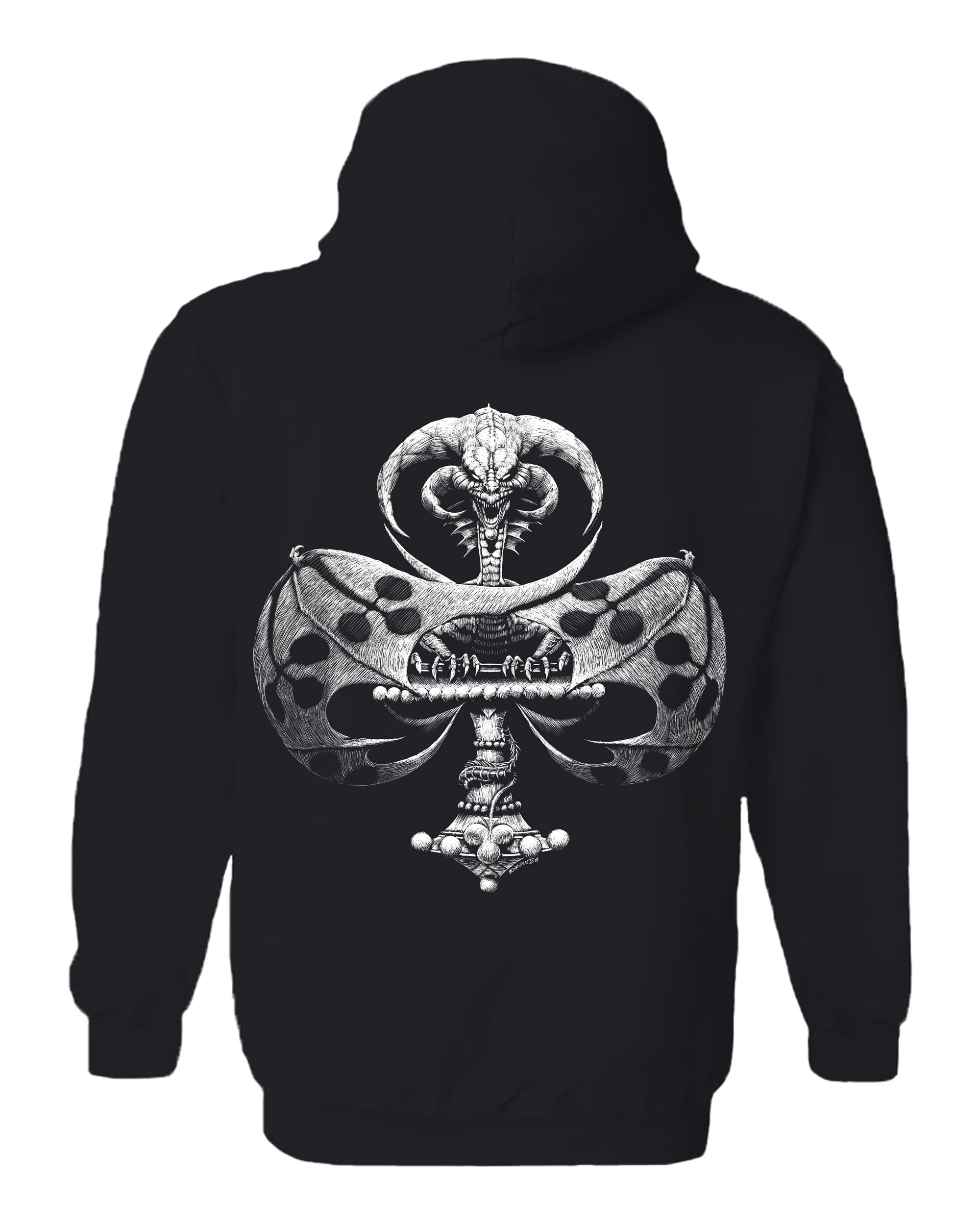 Dragon Of Clubs Hoodie