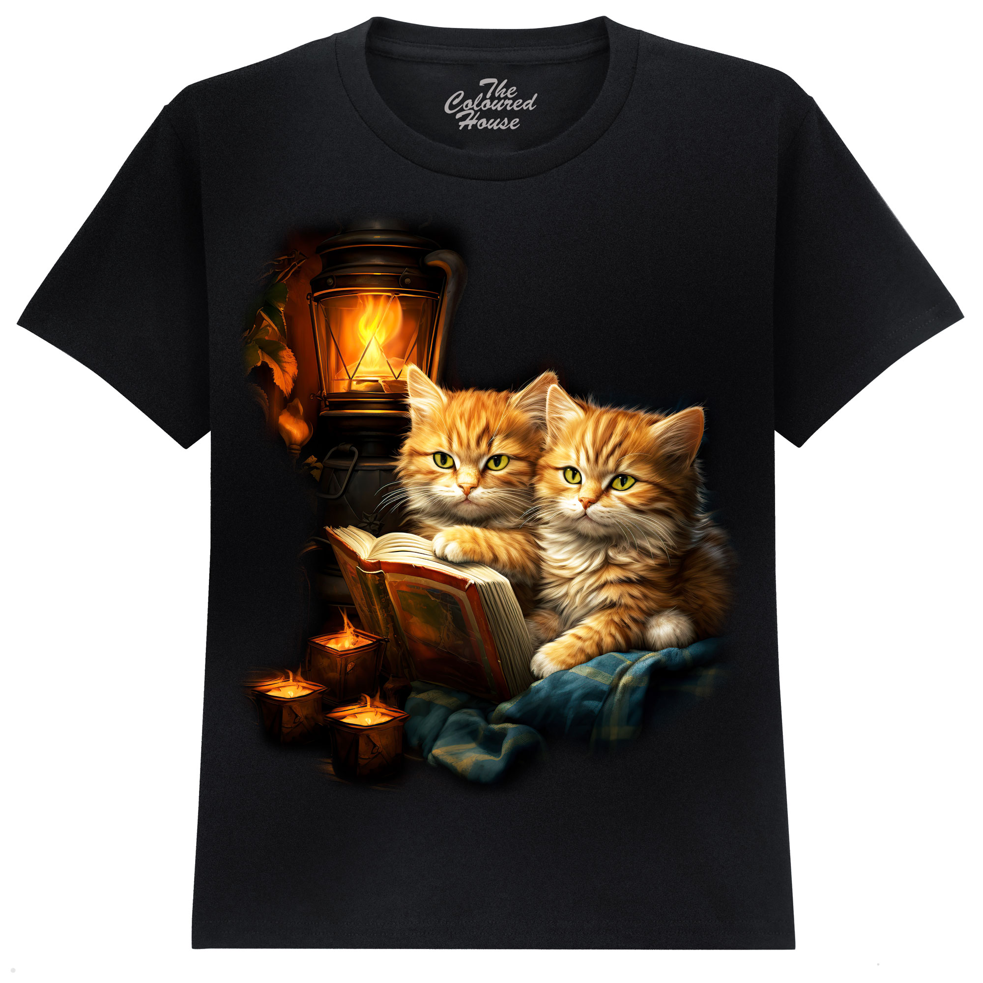 Red Kittens By Candlelight KIDS