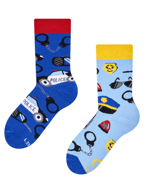 Regular KIDS Socks Policeman