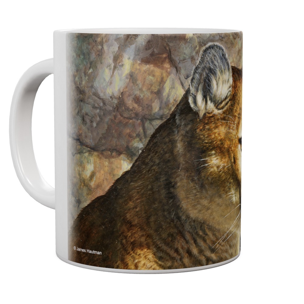 Cougar Portrait - Mountain Lion Mug