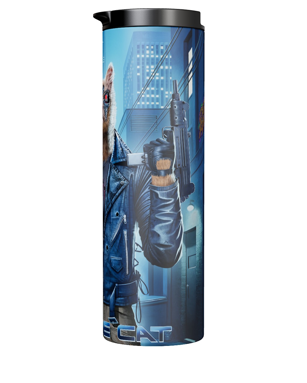 I'll Be Cat - Terminator Tumbler
