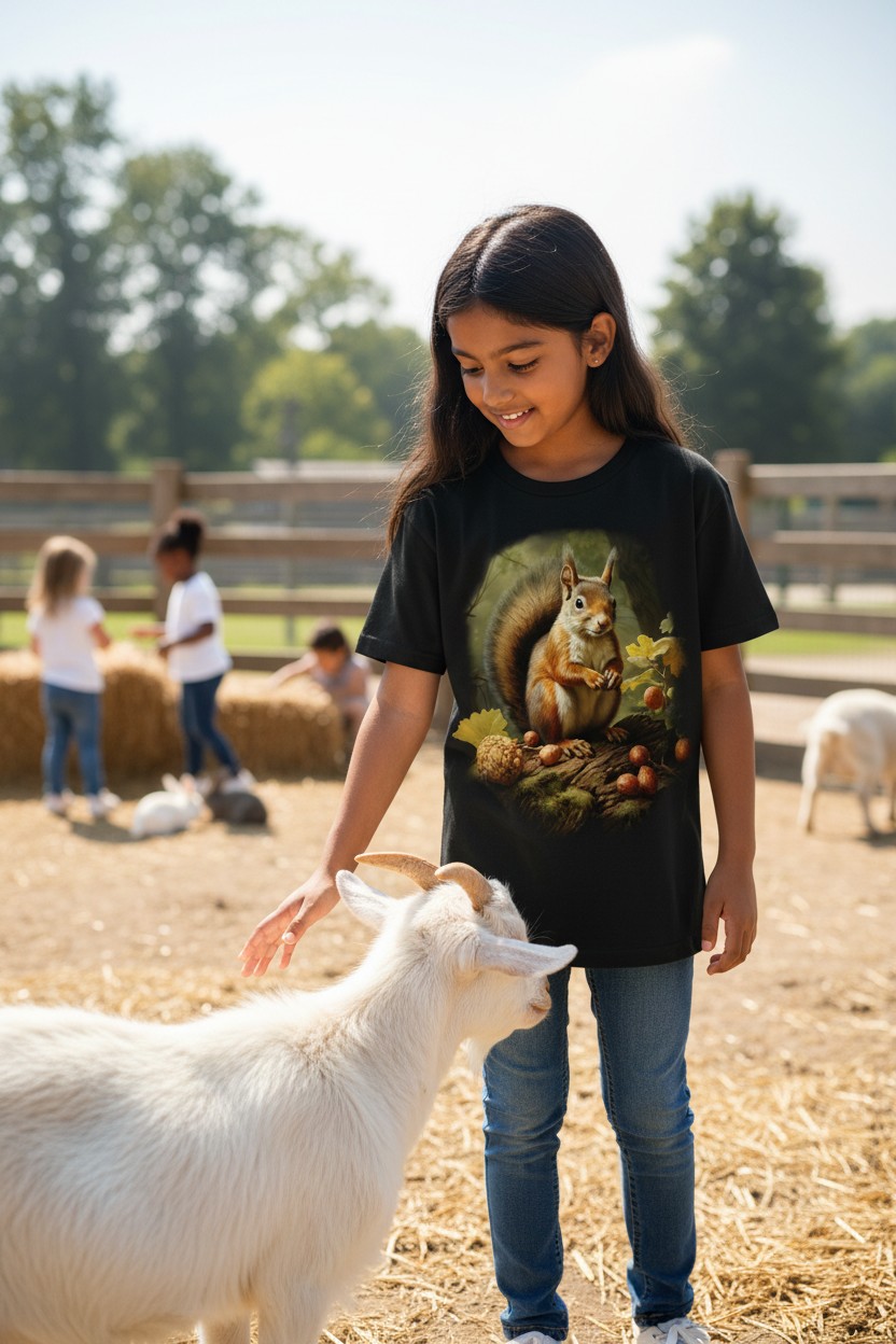 Squirrel In The Woods KIDS