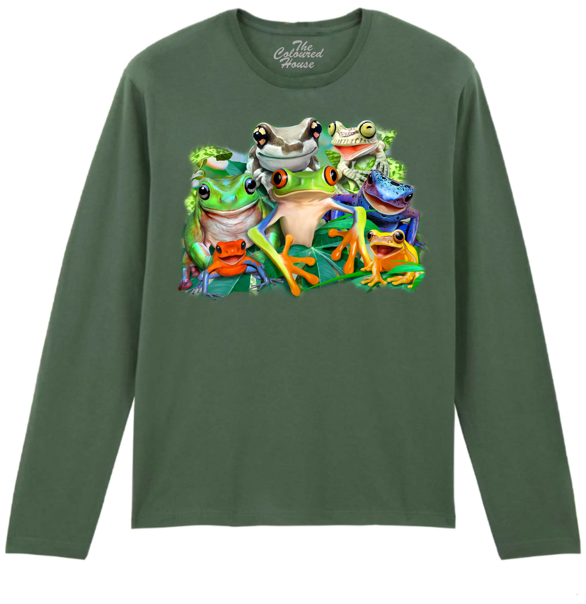 Frogs Selfie Longsleeve