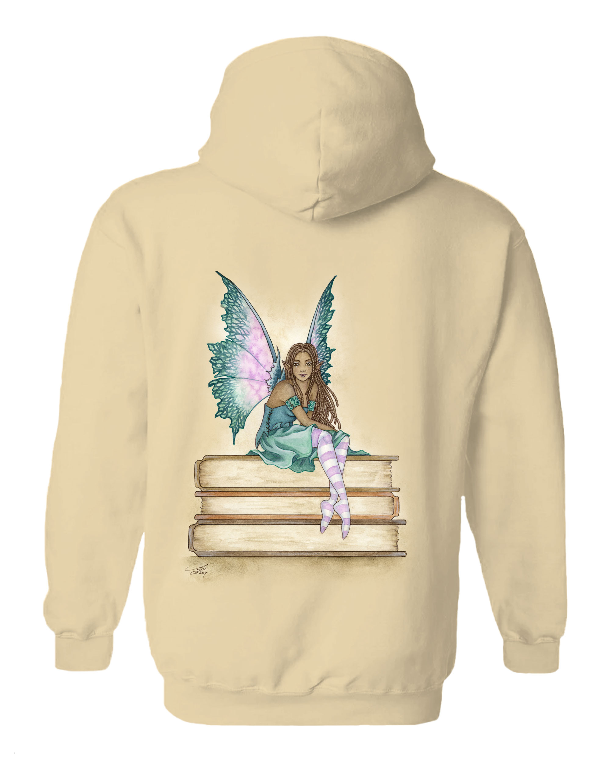 Green Bookworm Hoodie