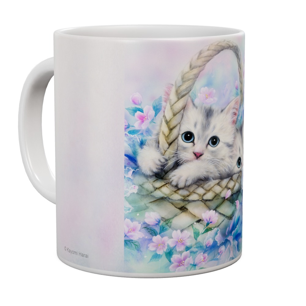 Basket Buddies - Cat Mug