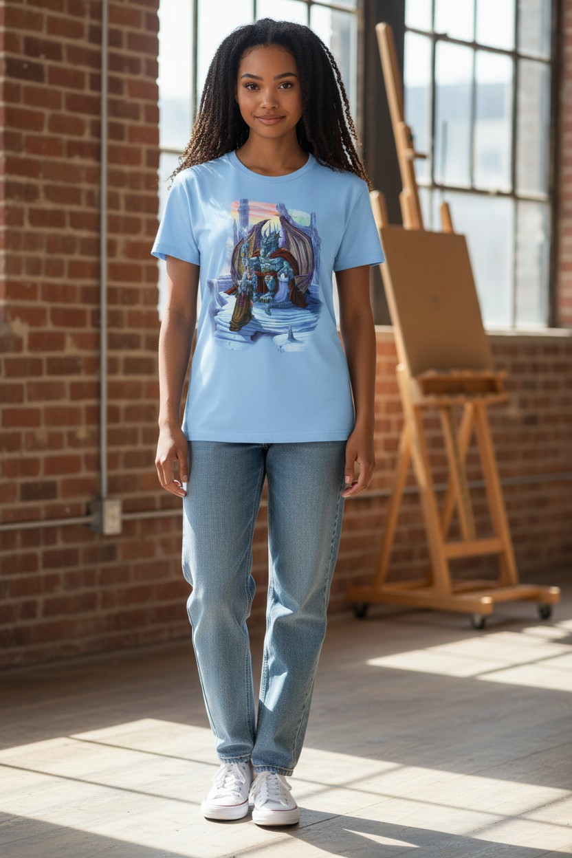 Dragon King Ladies T-shirt