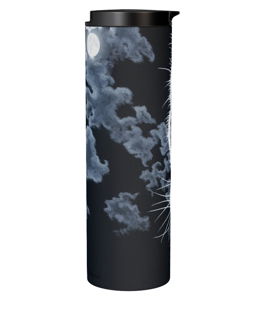 Midnight Eyes - Snow Leopard Tumbler