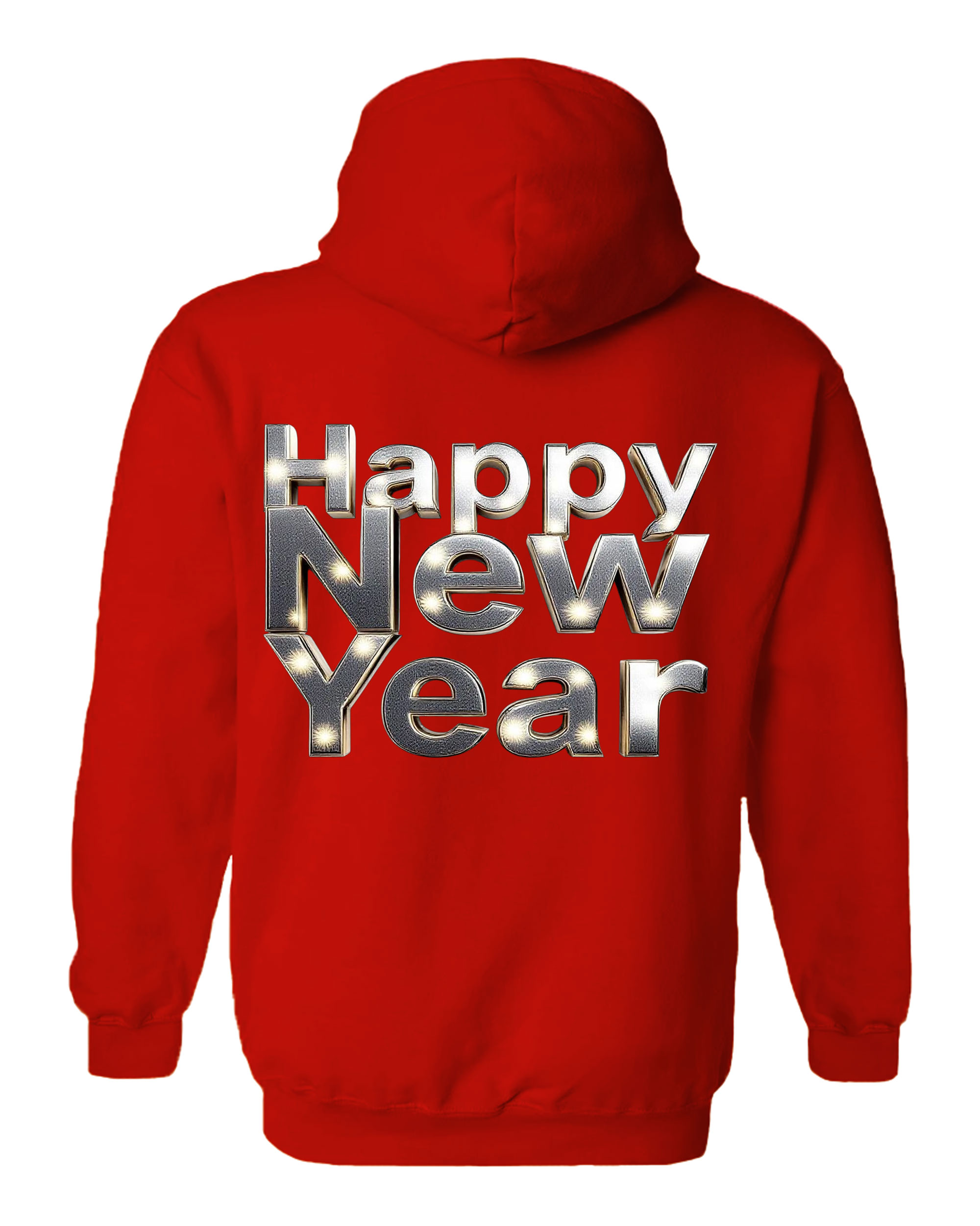 Happy New Year - Silver Hoodie