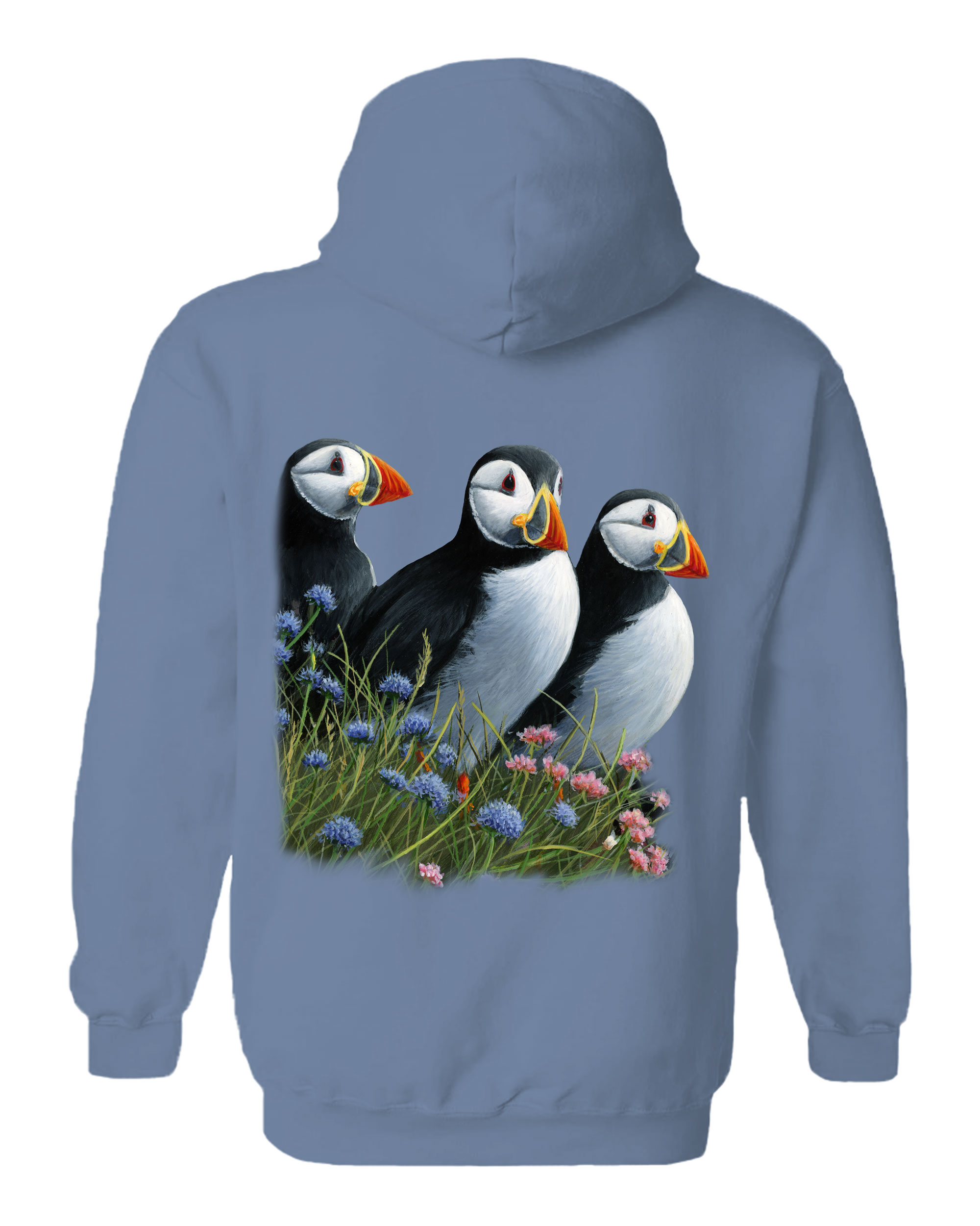 Summer Visitors - Puffins Hoodie