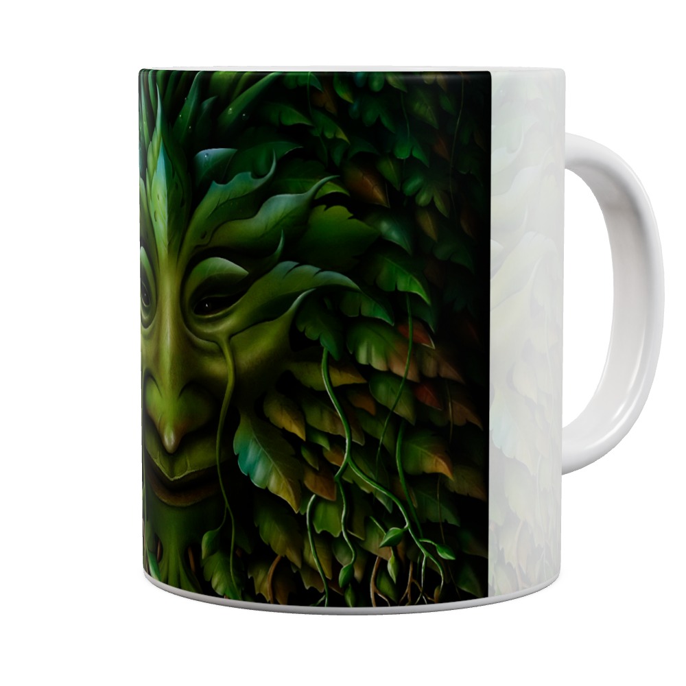 Green Man Mug