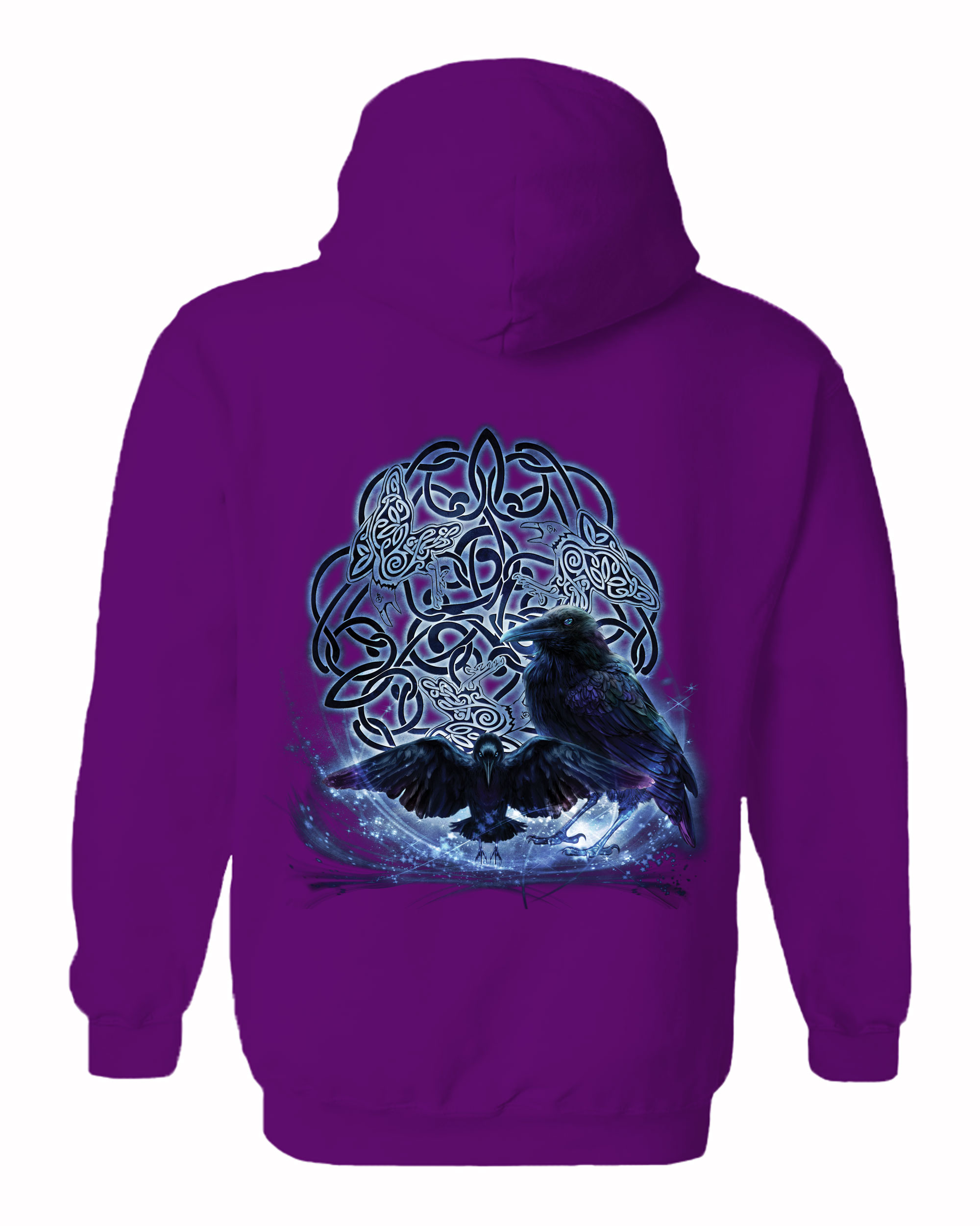 Celtic Raven Hoodie