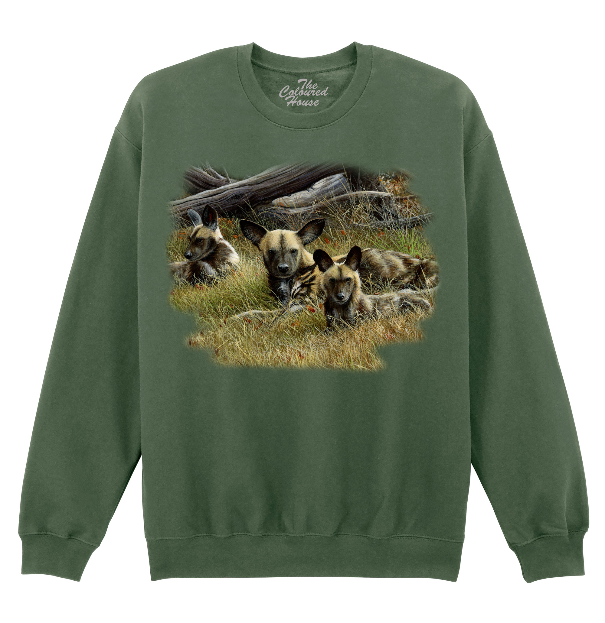 Wild Dogs Family Sweater