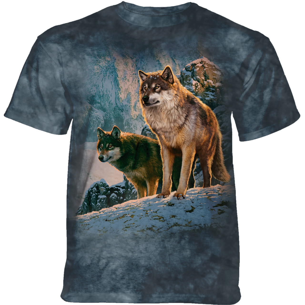 Wolf Couple Sunset