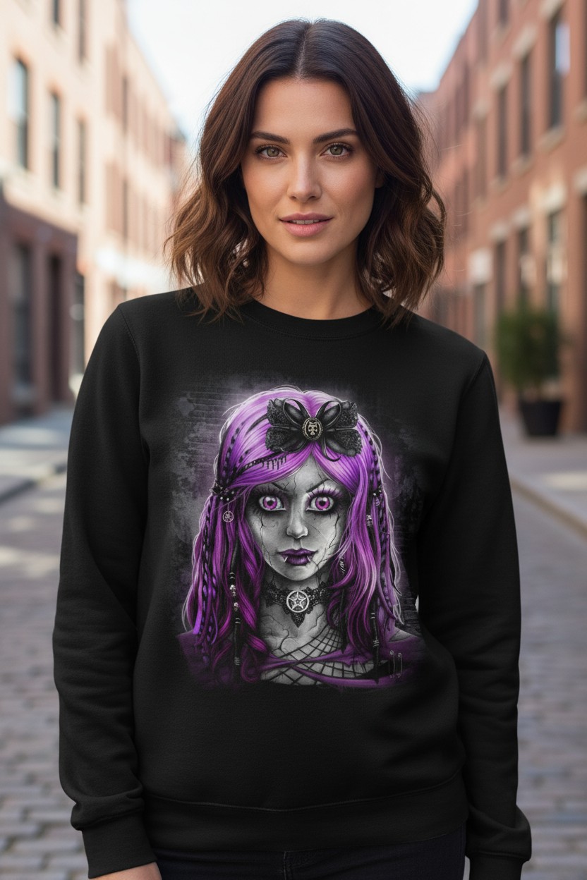 Gothic Doll Sweater