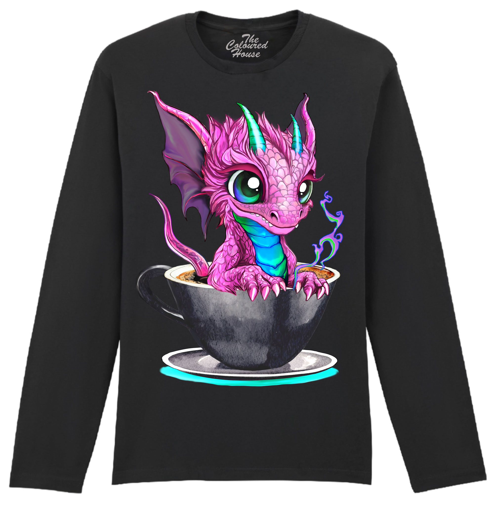 Black Coffee Dragon Longsleeve