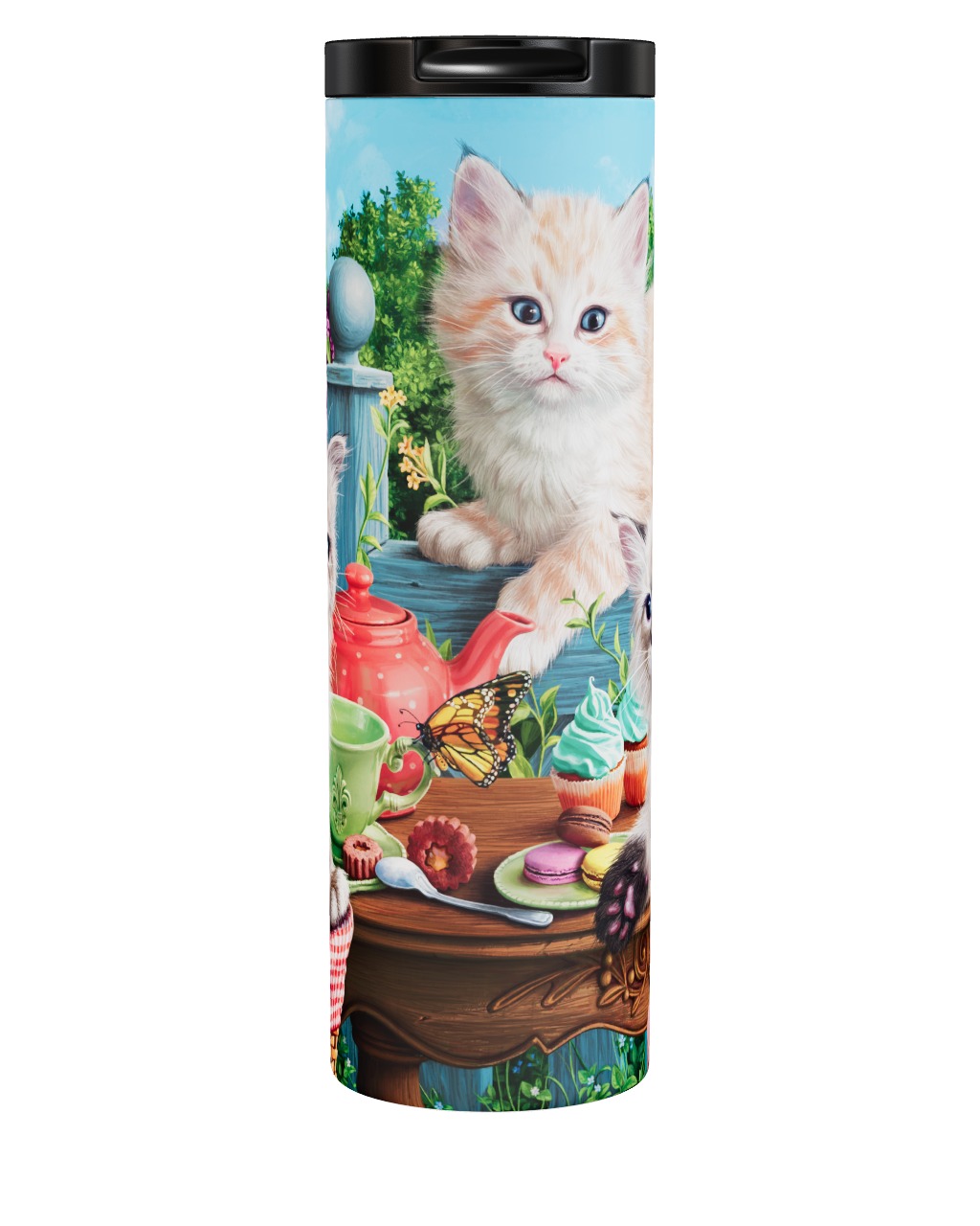 Kitten Tea Party Tumbler