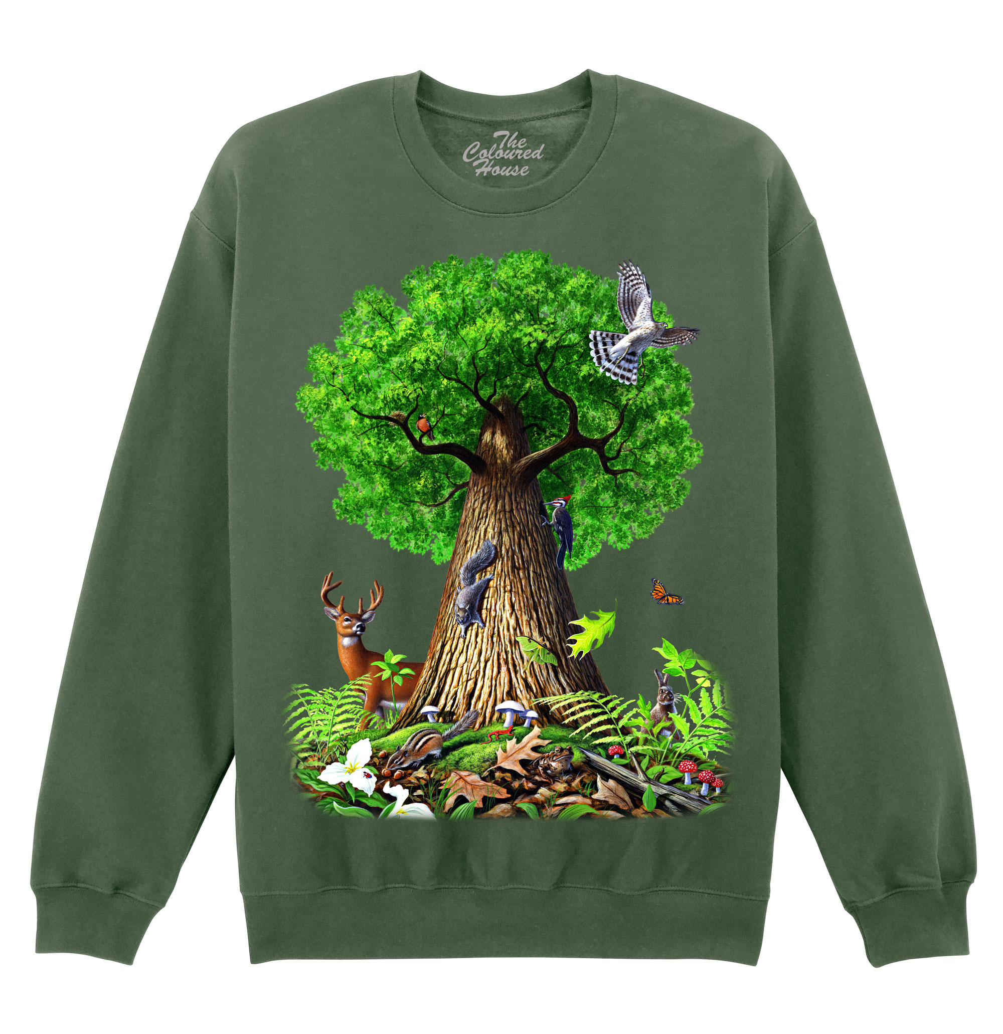 Tree Of Life Animals Sweater