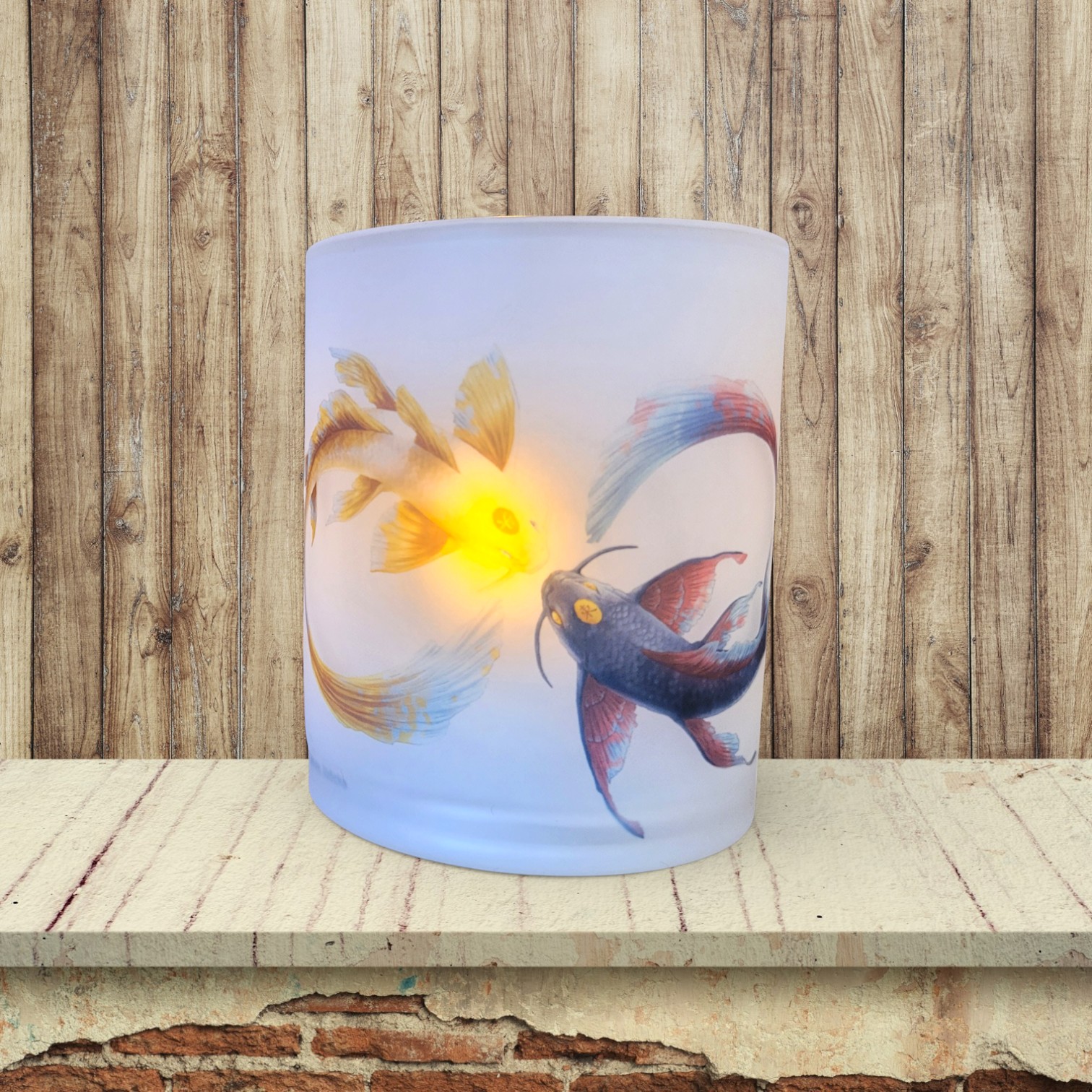 Eternal Bond - Fish - Candle Light Holder