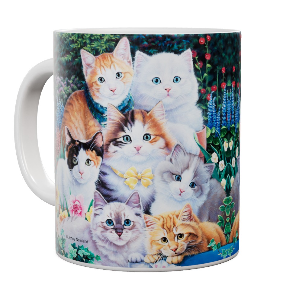Kitten Collage Mug