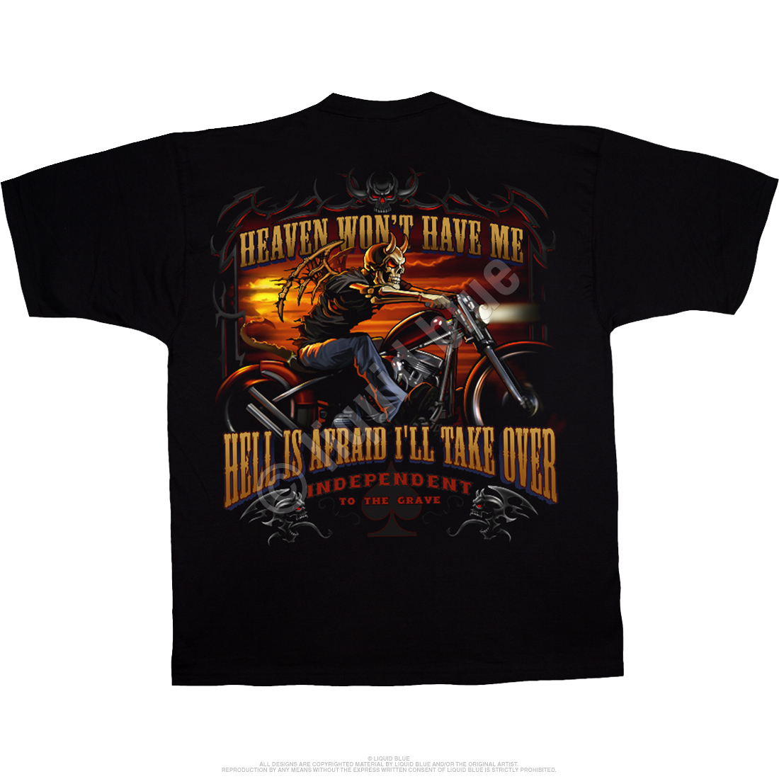 31796b__06646 Heaven & Hell Biker T-shirt
