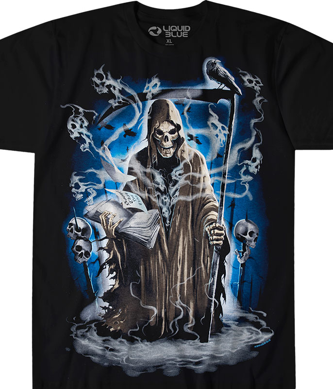 Reaper Madness Dark Fantasy T-shirt